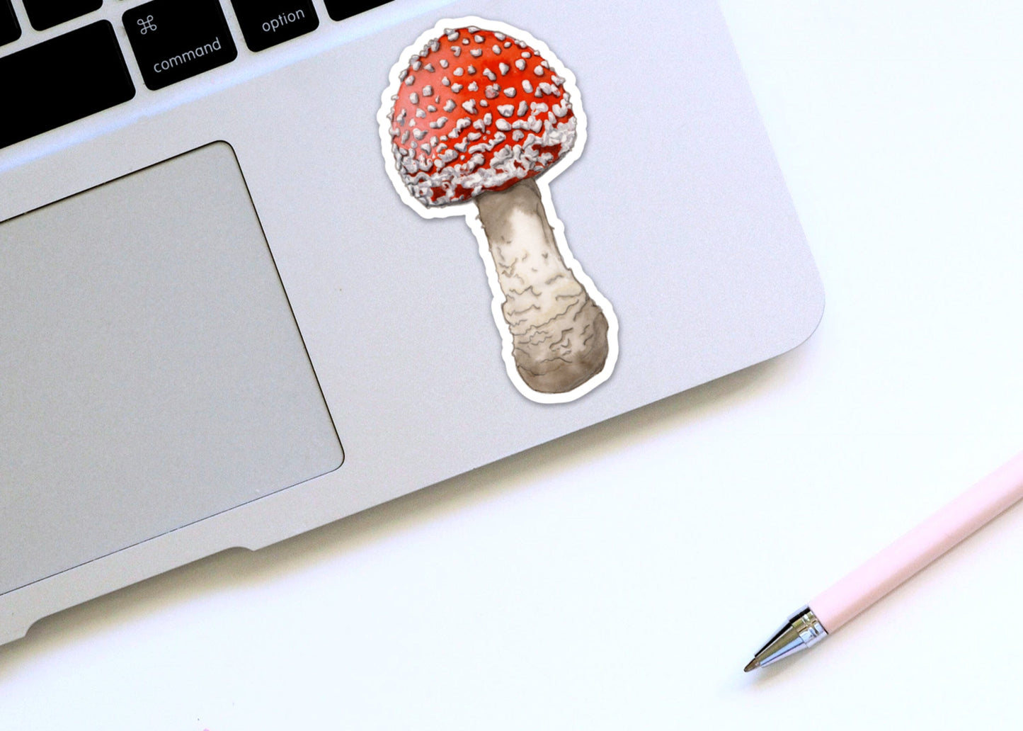 PinkPolish Design Stickers "Amanita Perfection" Vinyl Die Cut Sticker