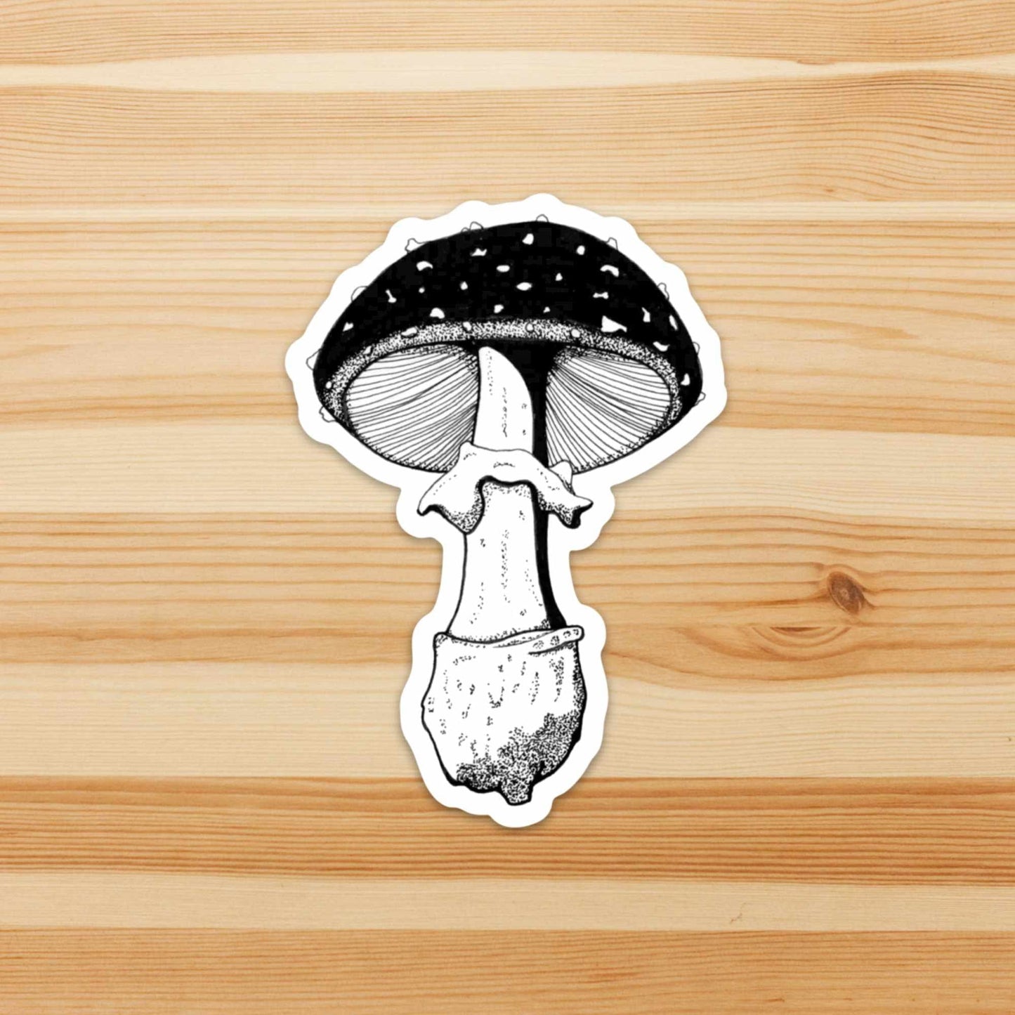 PinkPolish Design Stickers "Amanita Pettit" Vinyl Die Cut Sticker