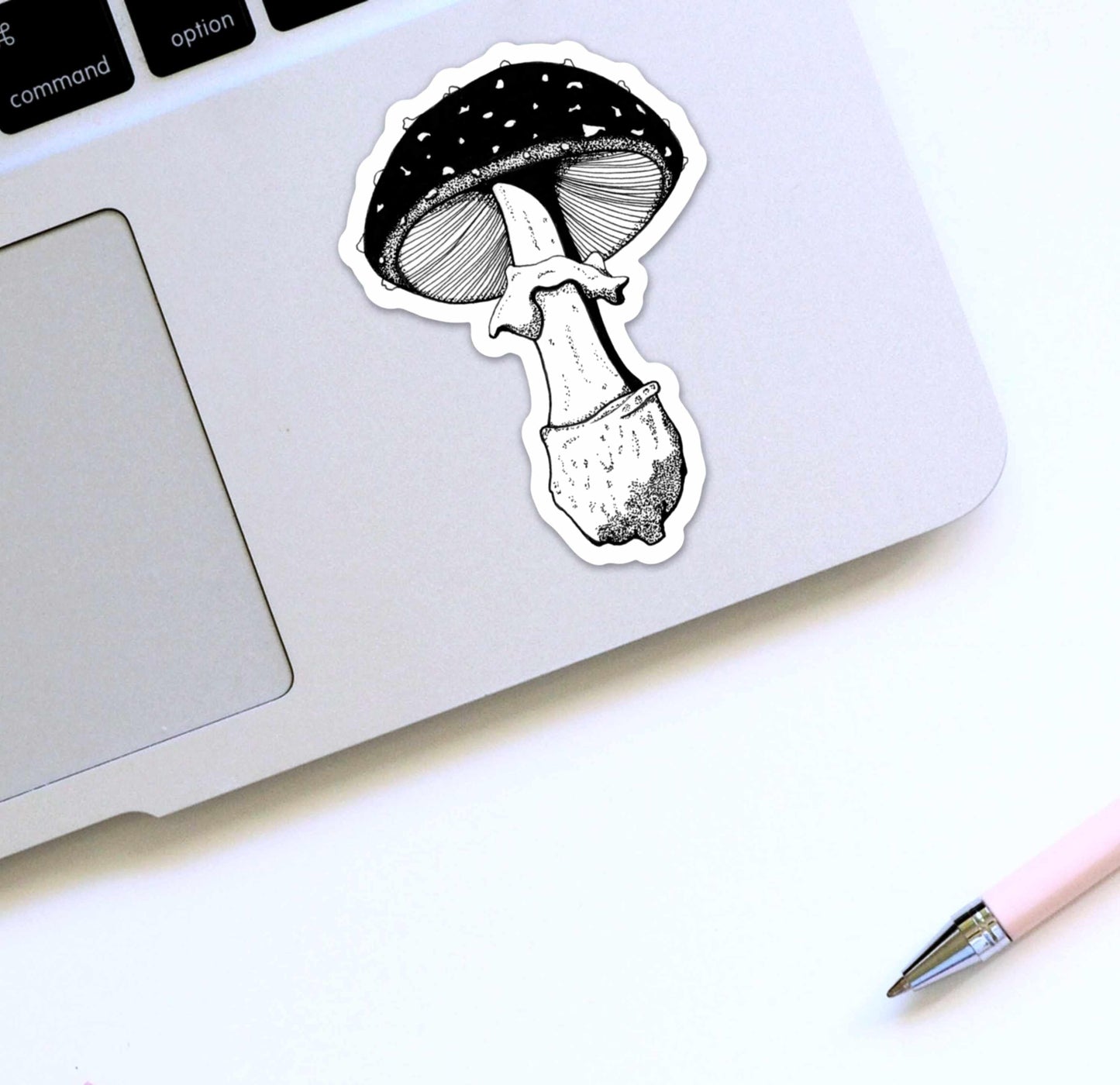 PinkPolish Design Stickers "Amanita Pettit" Vinyl Die Cut Sticker