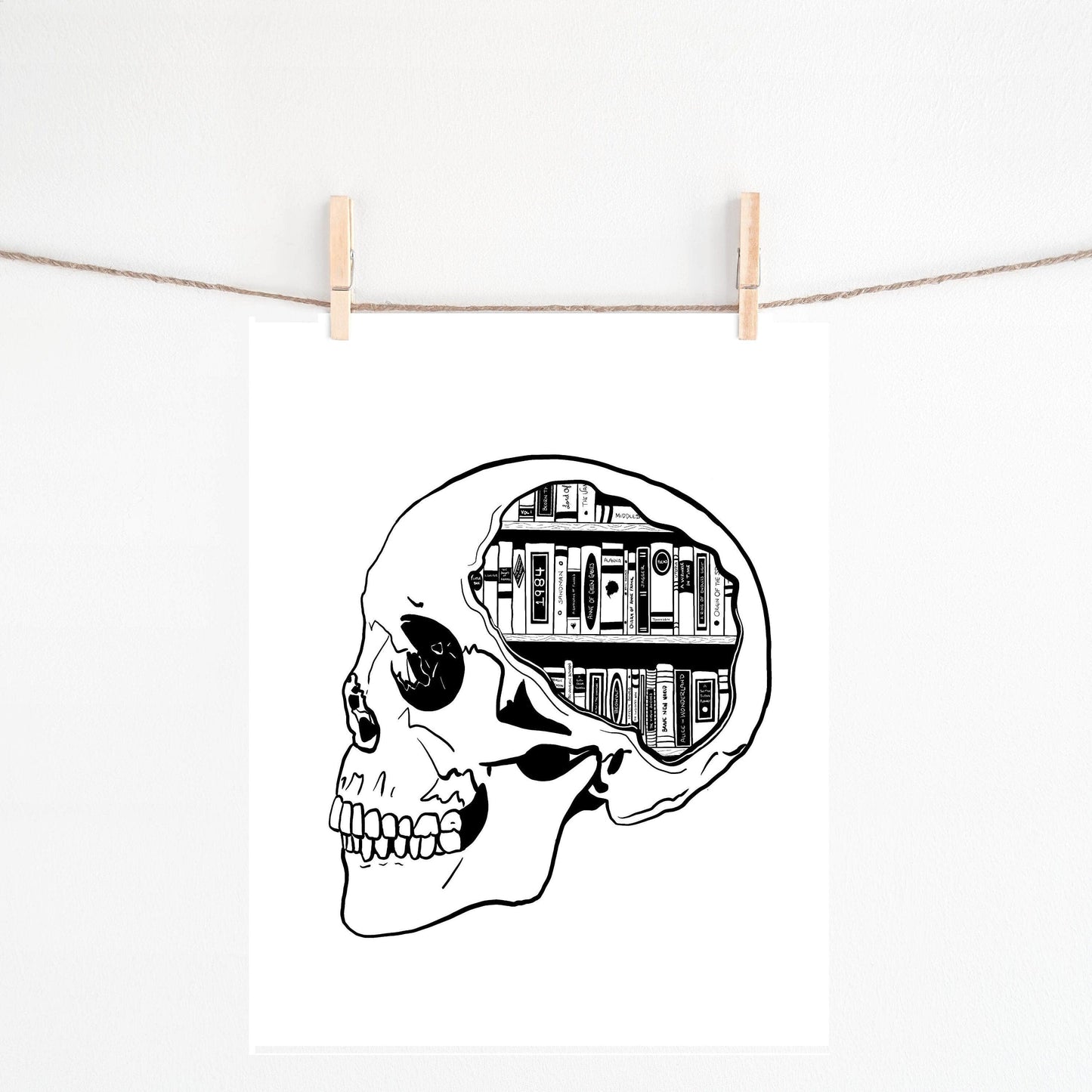 PinkPolish Design Art Prints "Anatomy of a Strong Willed Woman" Digital Drawing: Art Print