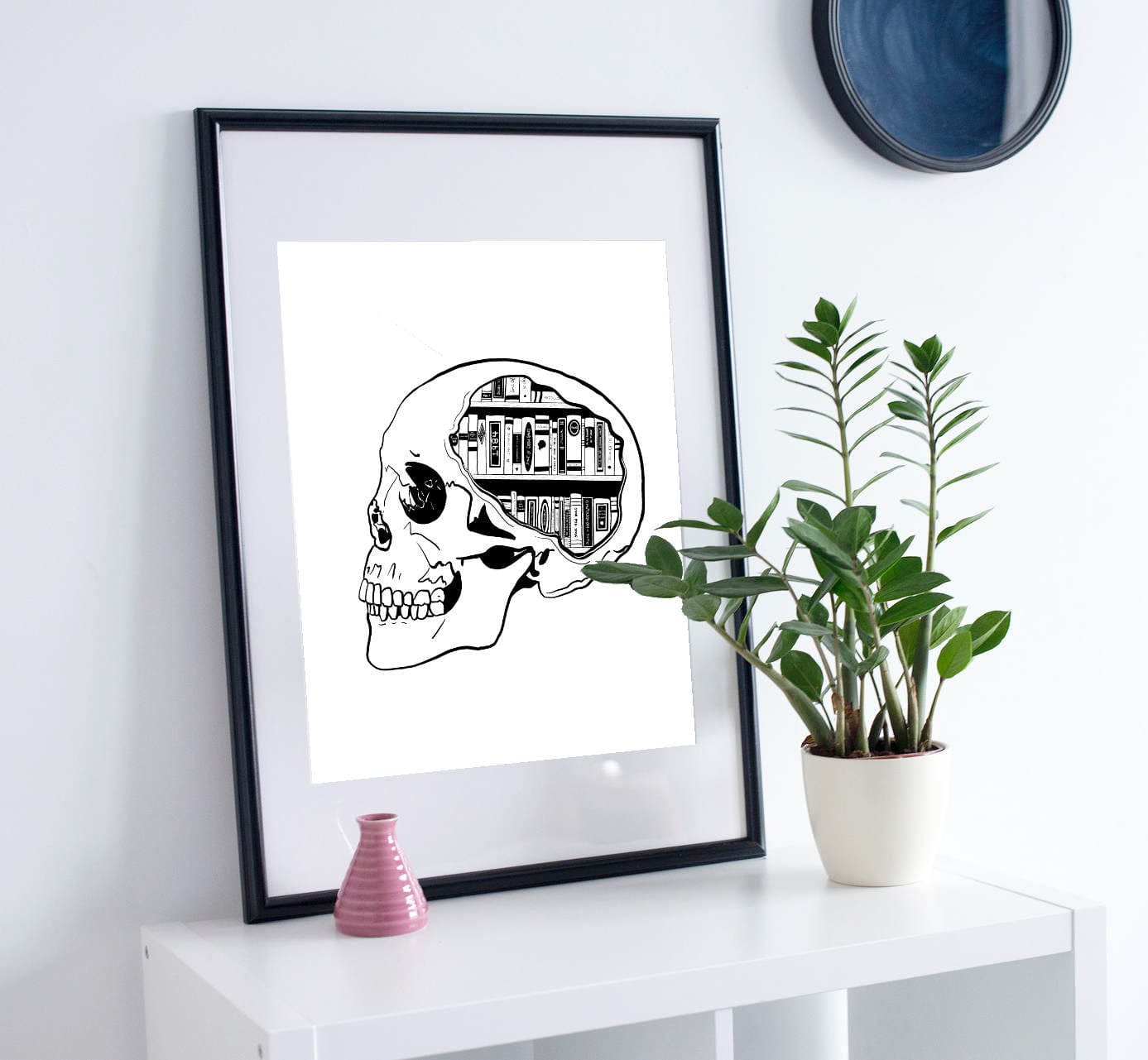 PinkPolish Design Art Prints "Anatomy of a Strong Willed Woman" Digital Drawing: Art Print