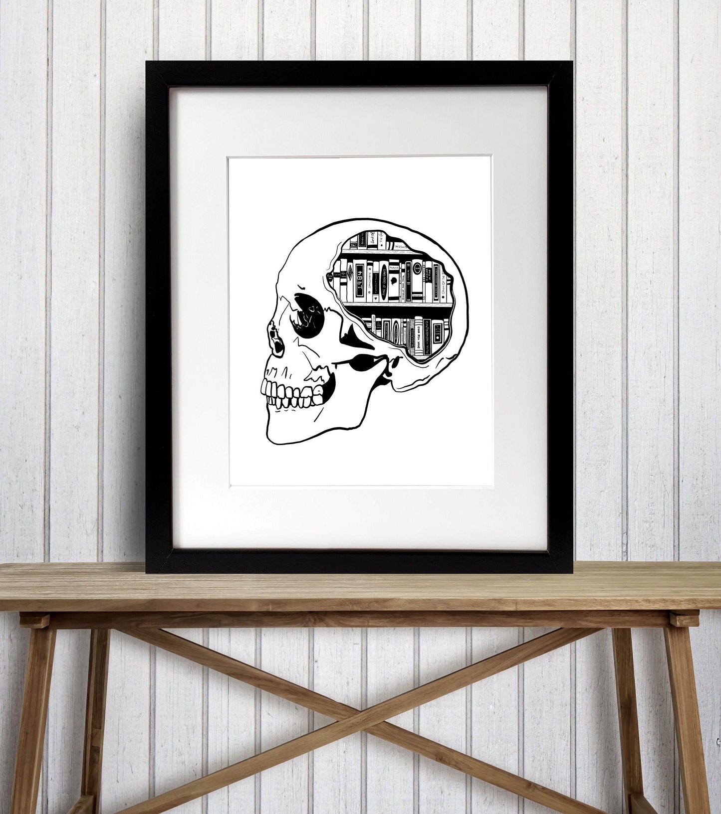 PinkPolish Design Art Prints "Anatomy of a Strong Willed Woman" Digital Drawing: Art Print
