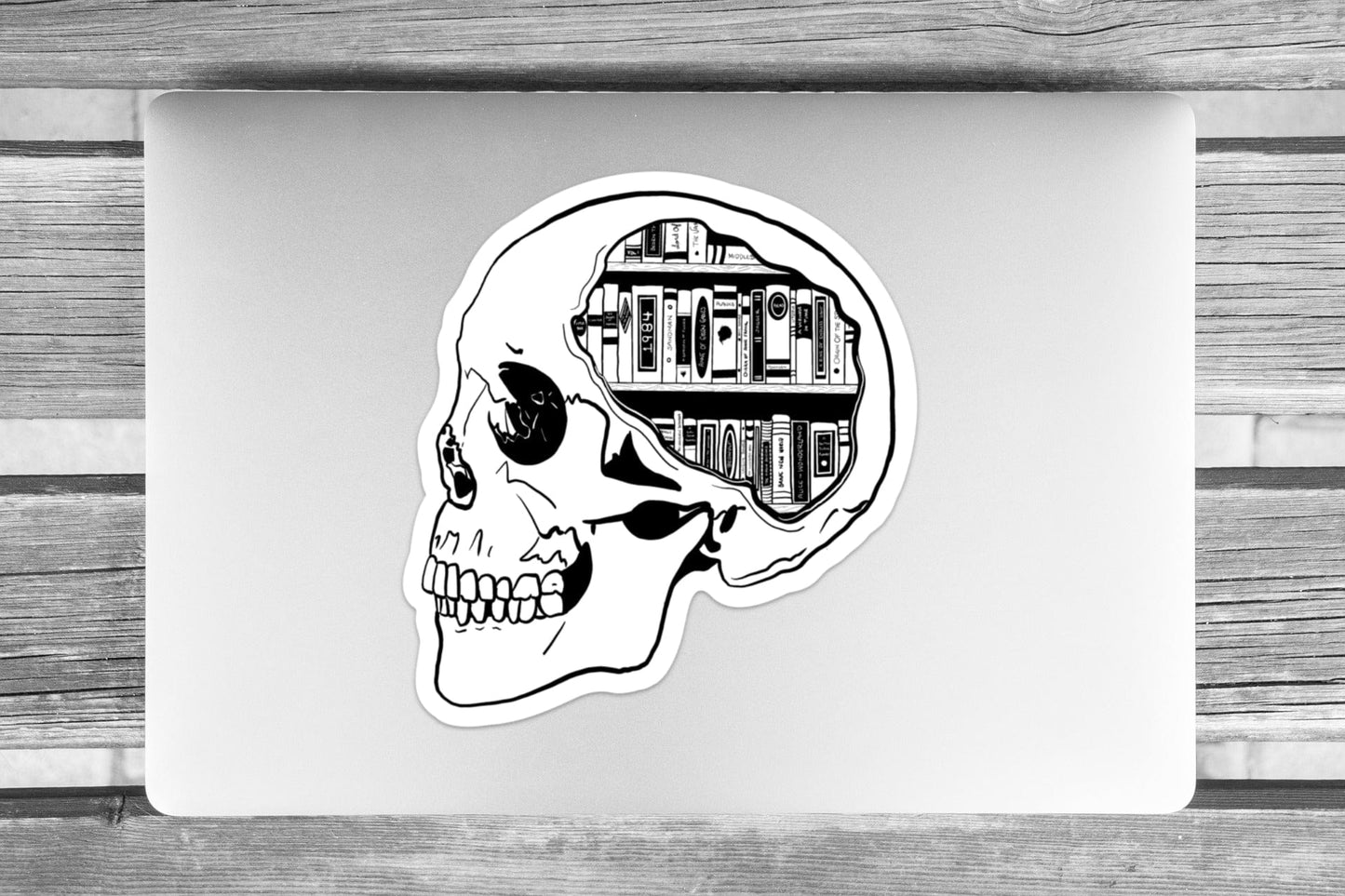 PinkPolish Design Giant Stickers "Anatomy of a Strong Willed Woman" Giant Vinyl Die Cut Sticker