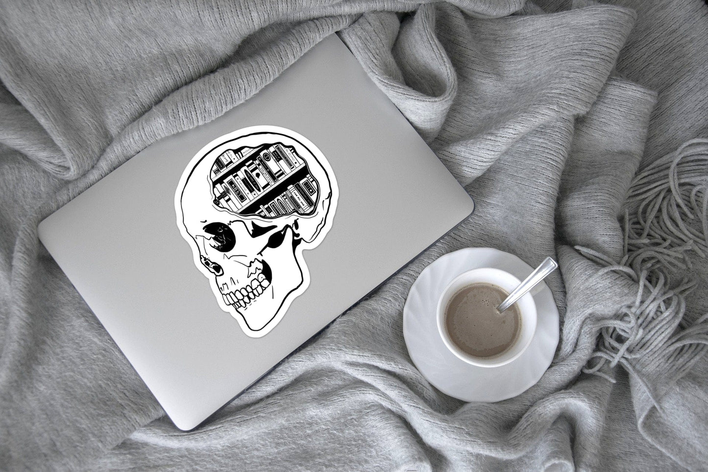 PinkPolish Design Giant Stickers "Anatomy of a Strong Willed Woman" Giant Vinyl Die Cut Sticker