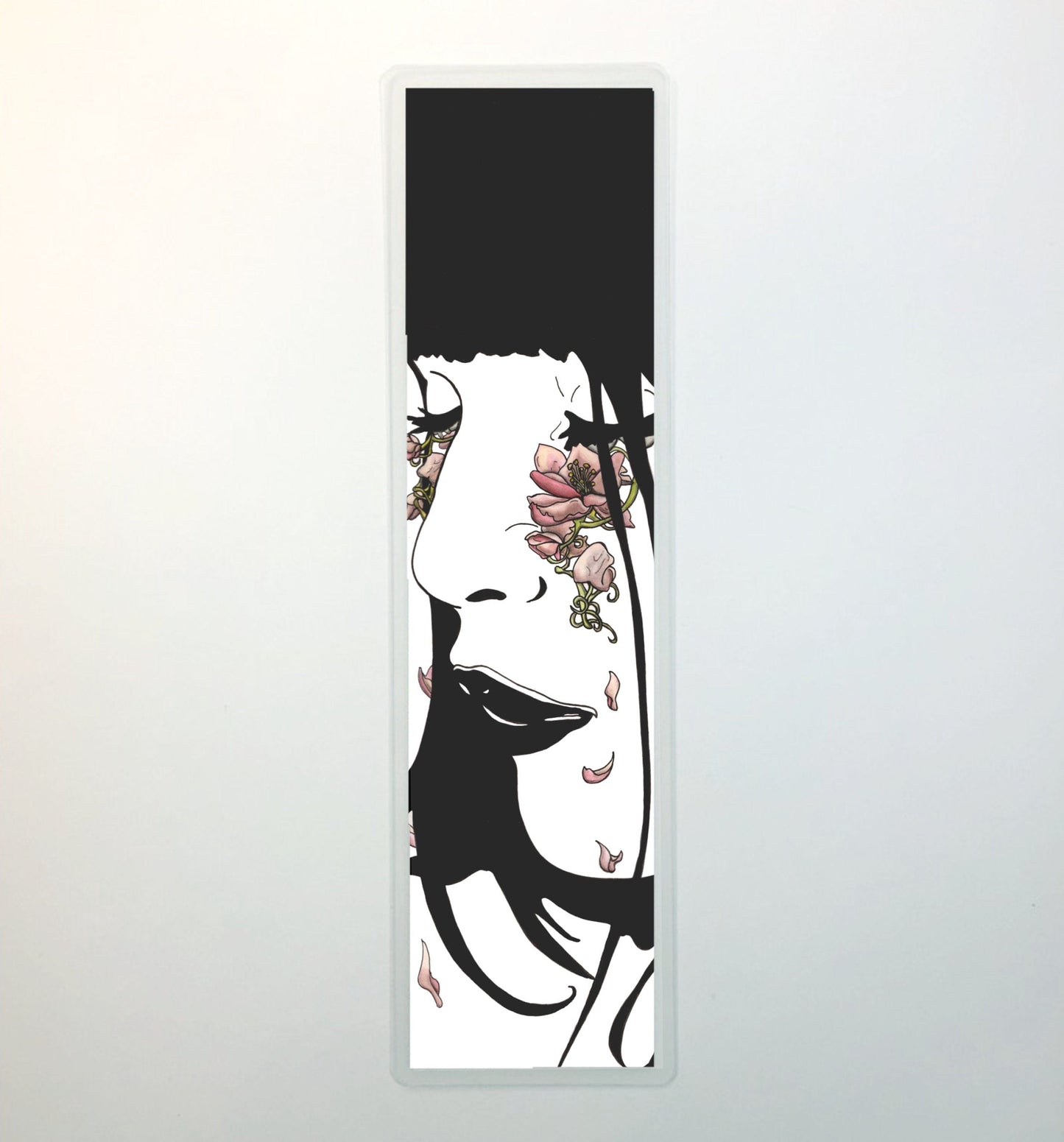 PinkPolish Design Bookmarks "Beautiful Tears" 2-Sided Bookmark