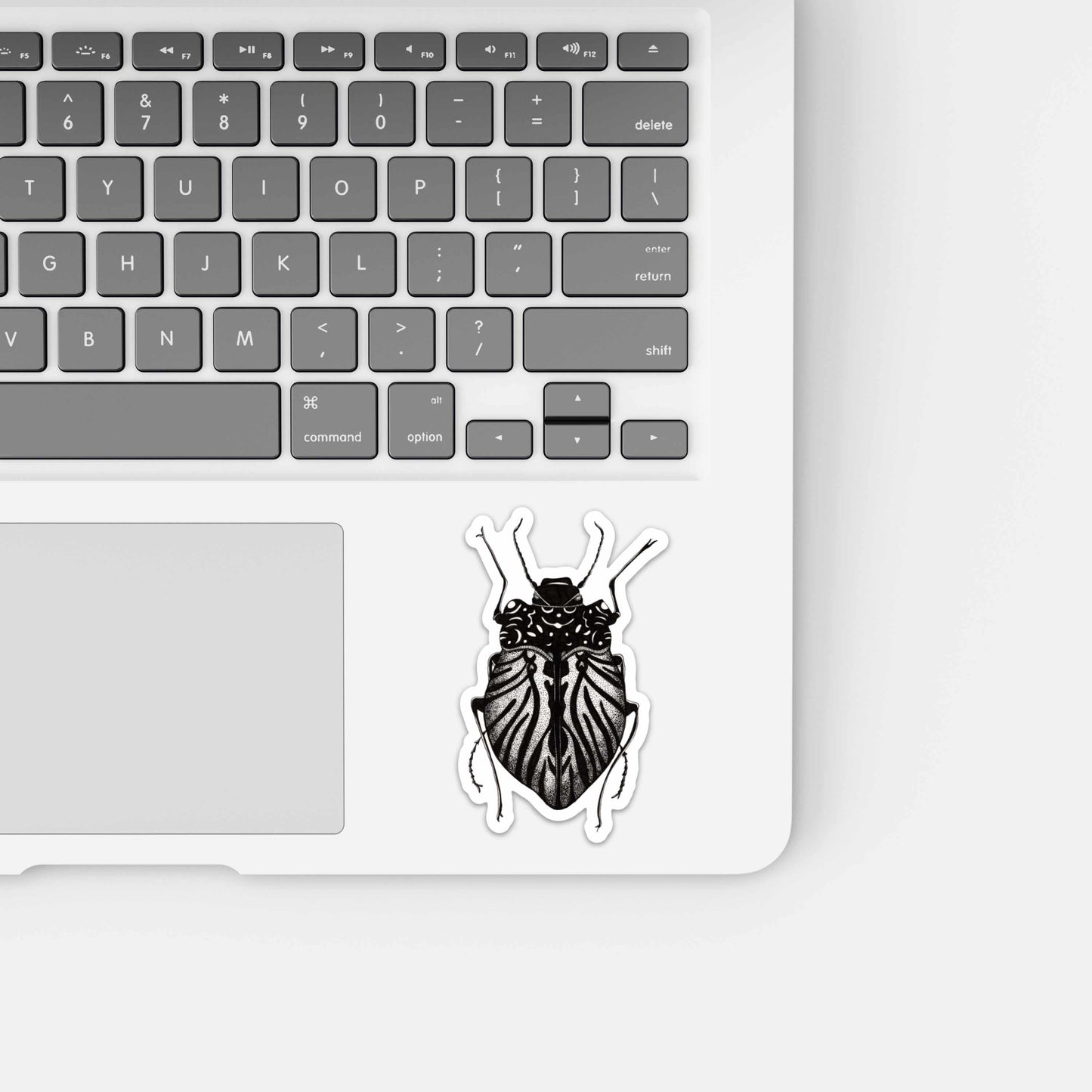 PinkPolish Design Stickers "Beetle Inspiration" Vinyl Die Cut Sticker