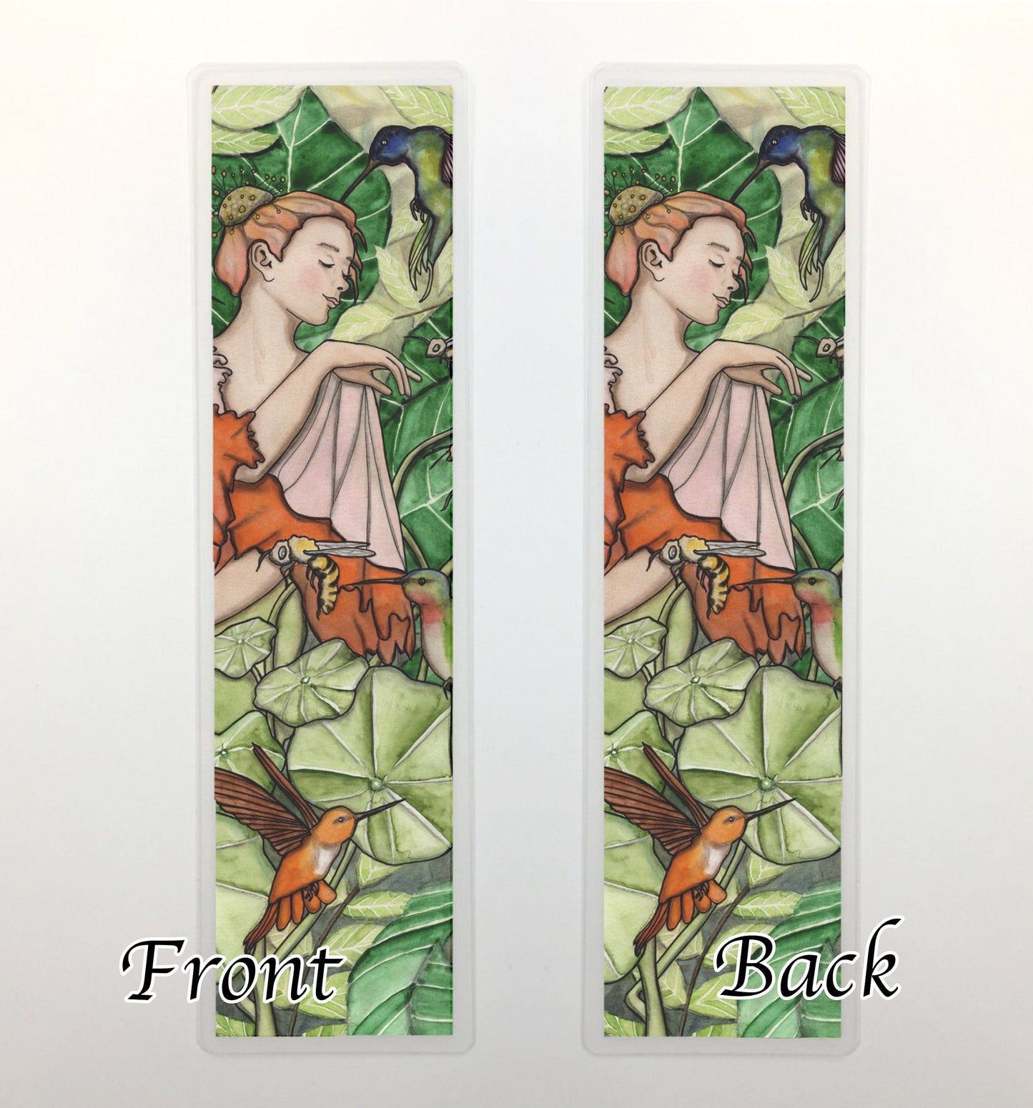 PinkPolish Design Bookmarks "Bloom" 2-Sided Bookmark