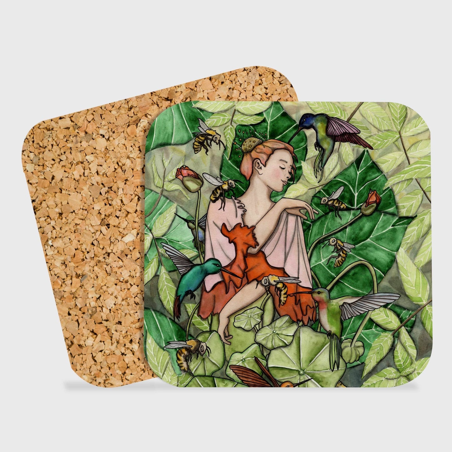 PinkPolish Design Coasters "Bloom" Drink Coaster