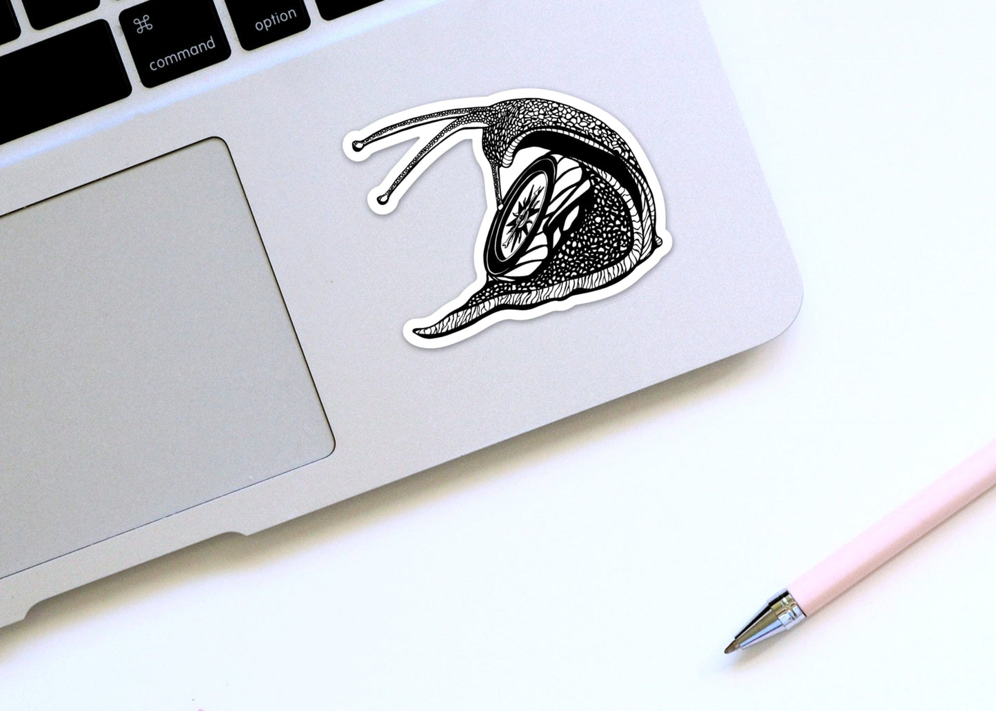 PinkPolish Design Stickers "Compass" Vinyl Die Cut Sticker