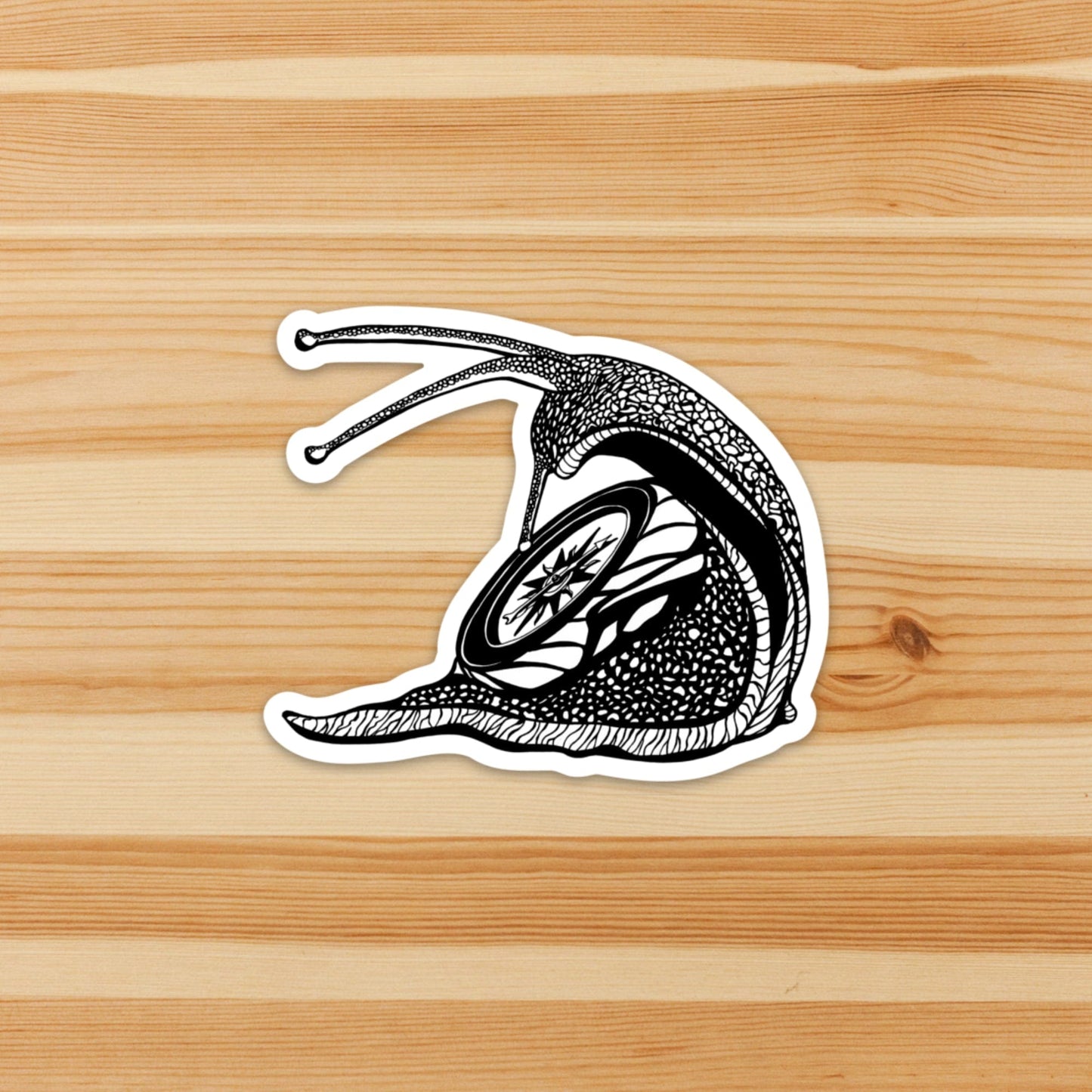 PinkPolish Design Stickers "Compass" Vinyl Die Cut Sticker