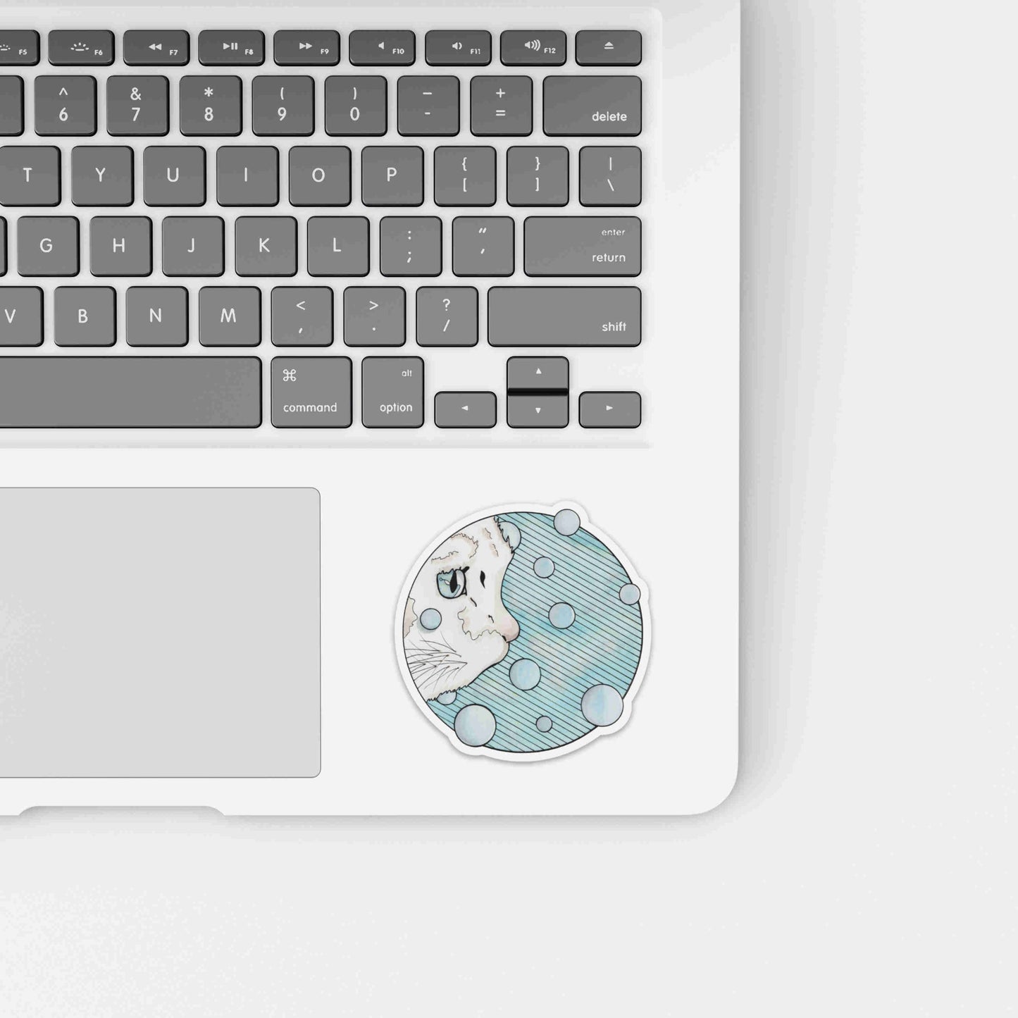 PinkPolish Design Stickers "Curiosity" Die Cut Vinyl Sticker