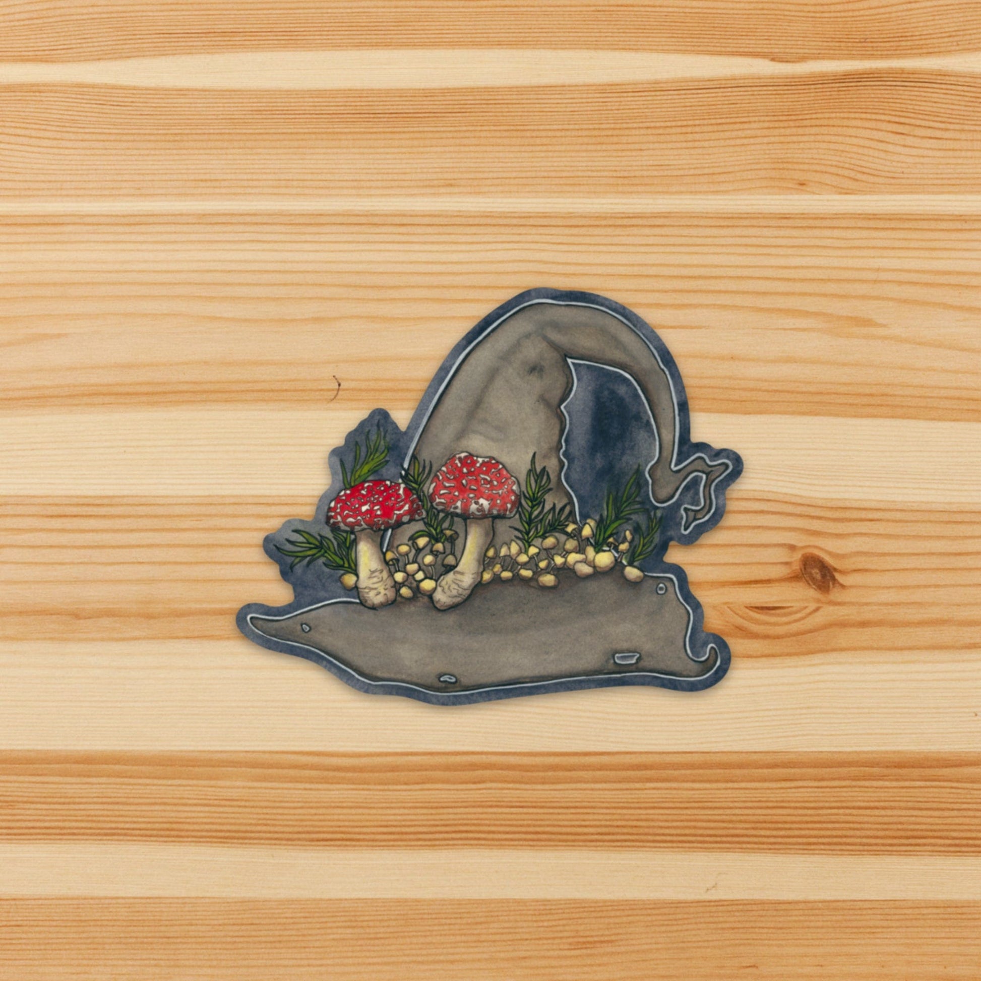 PinkPolish Design Stickers "Earth Magic" Die Cut Vinyl Sticker