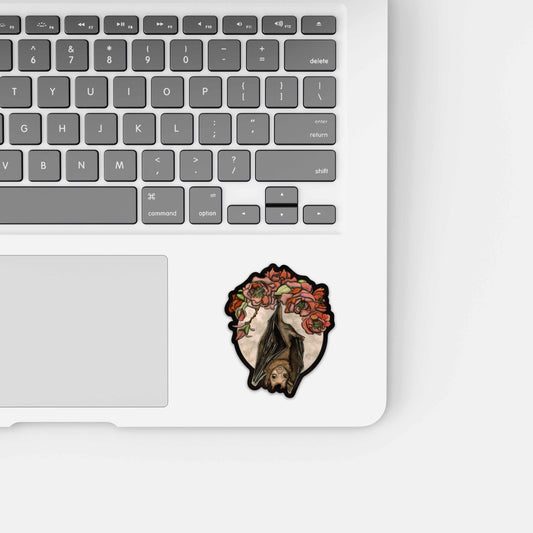 PinkPolish Design Stickers "Feeling Batty" Vinyl Die Cut Sticker