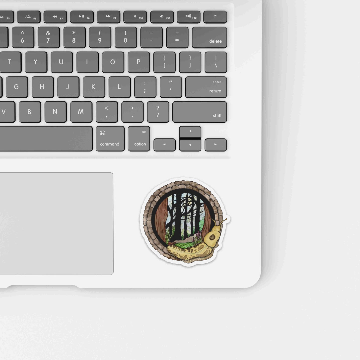 PinkPolish Design Stickers "Feeling Sluggish in the PNW"  Die Cut Vinyl Sticker