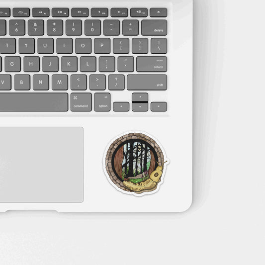 PinkPolish Design Stickers "Feeling Sluggish in the PNW"  Die Cut Vinyl Sticker