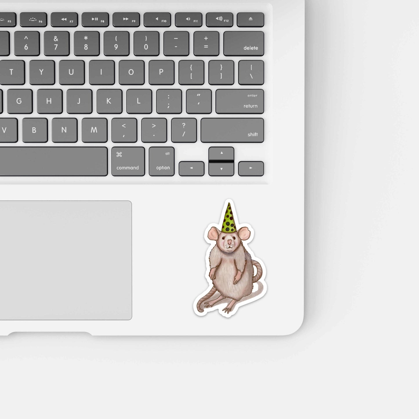 PinkPolish Design Stickers "Field Mouse Celebration" Vinyl Die Cut Sticker