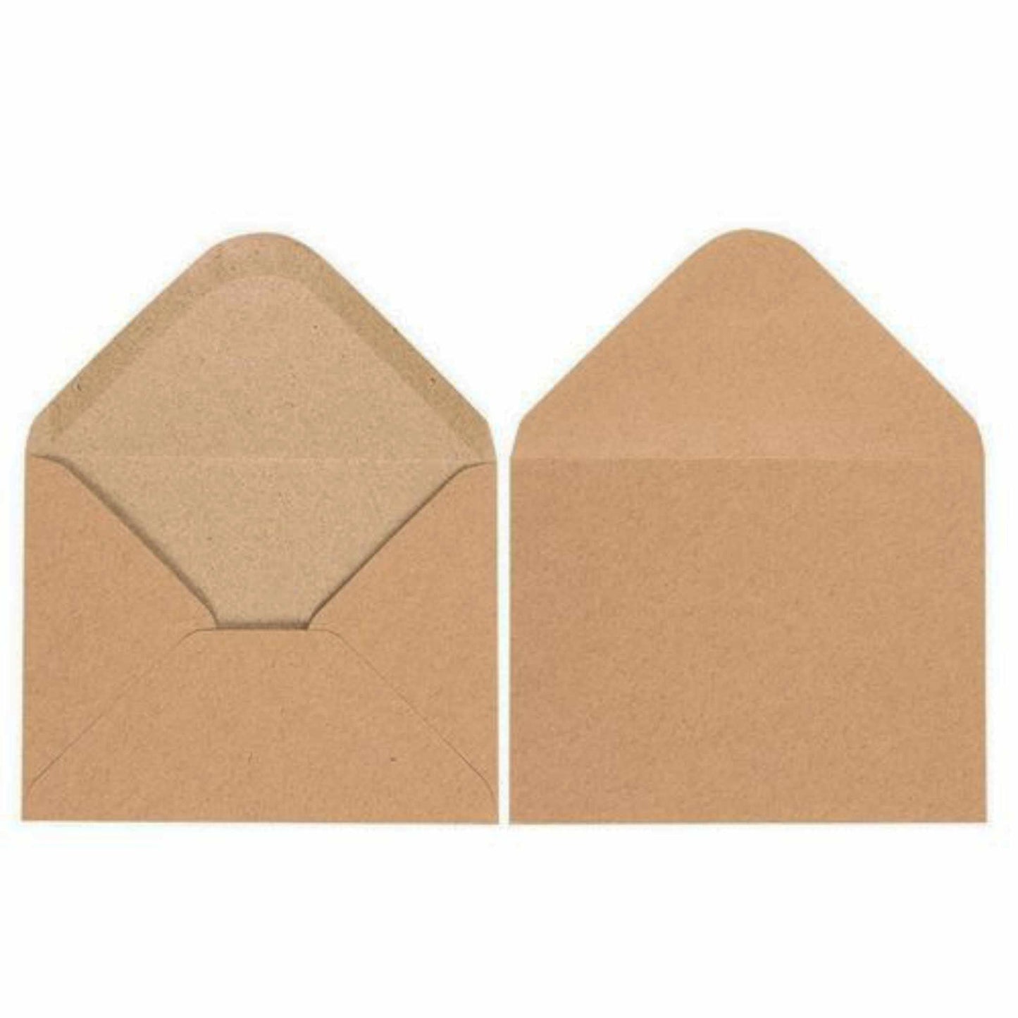 PinkPolish Design Note Cards "Foxcorn" Handmade Notecard