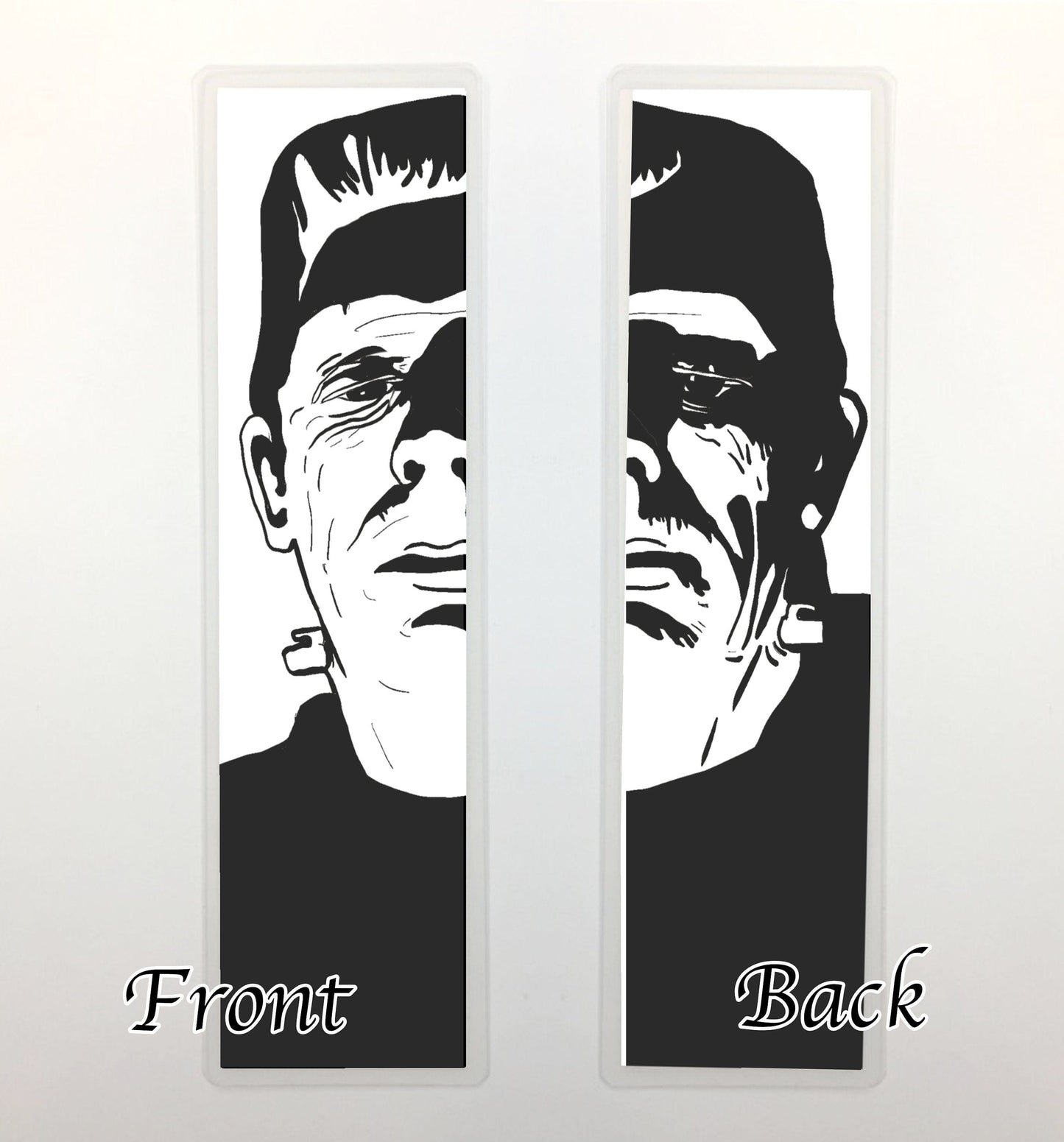 PinkPolish Design Bookmarks "Frankenstein's Monster" 2-Sided Bookmark