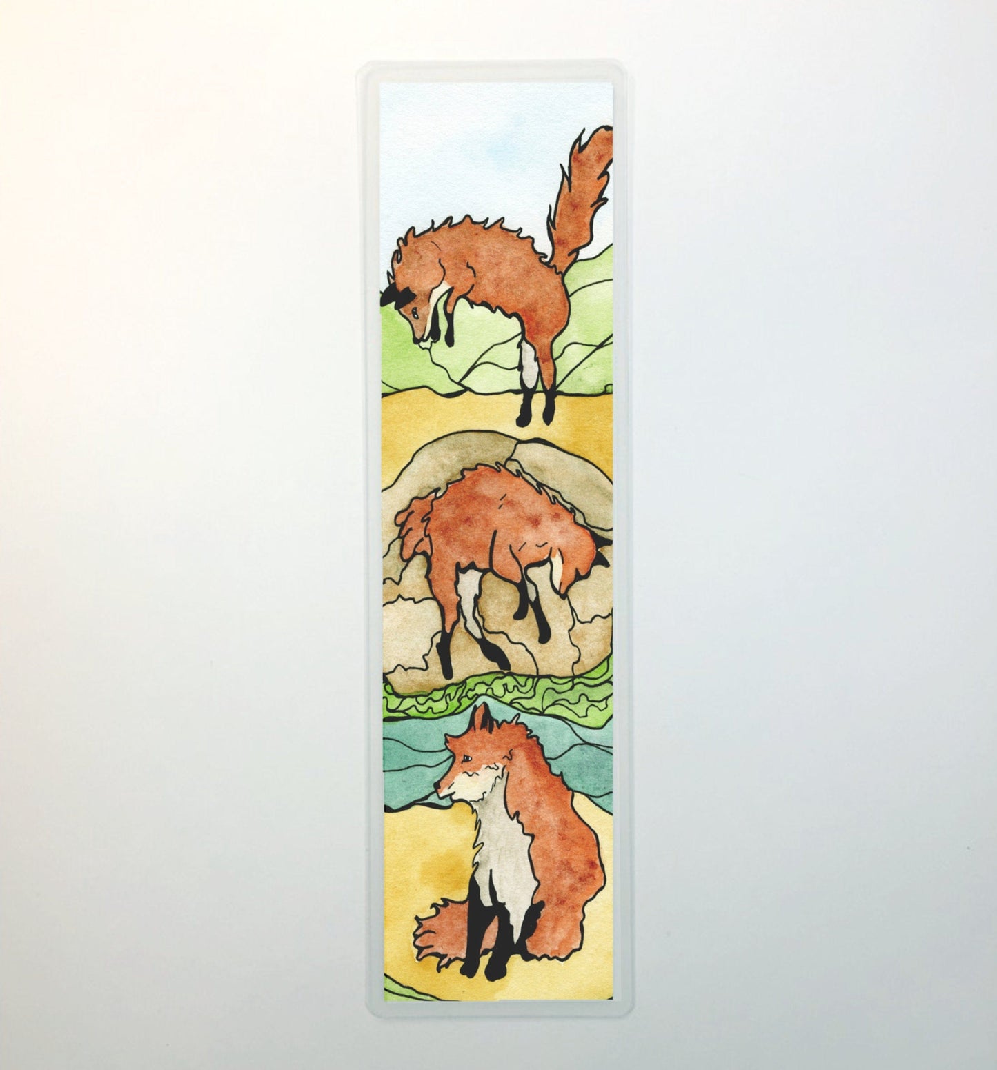 PinkPolish Design Bookmarks "Frolic", 2-Sided Bookmark