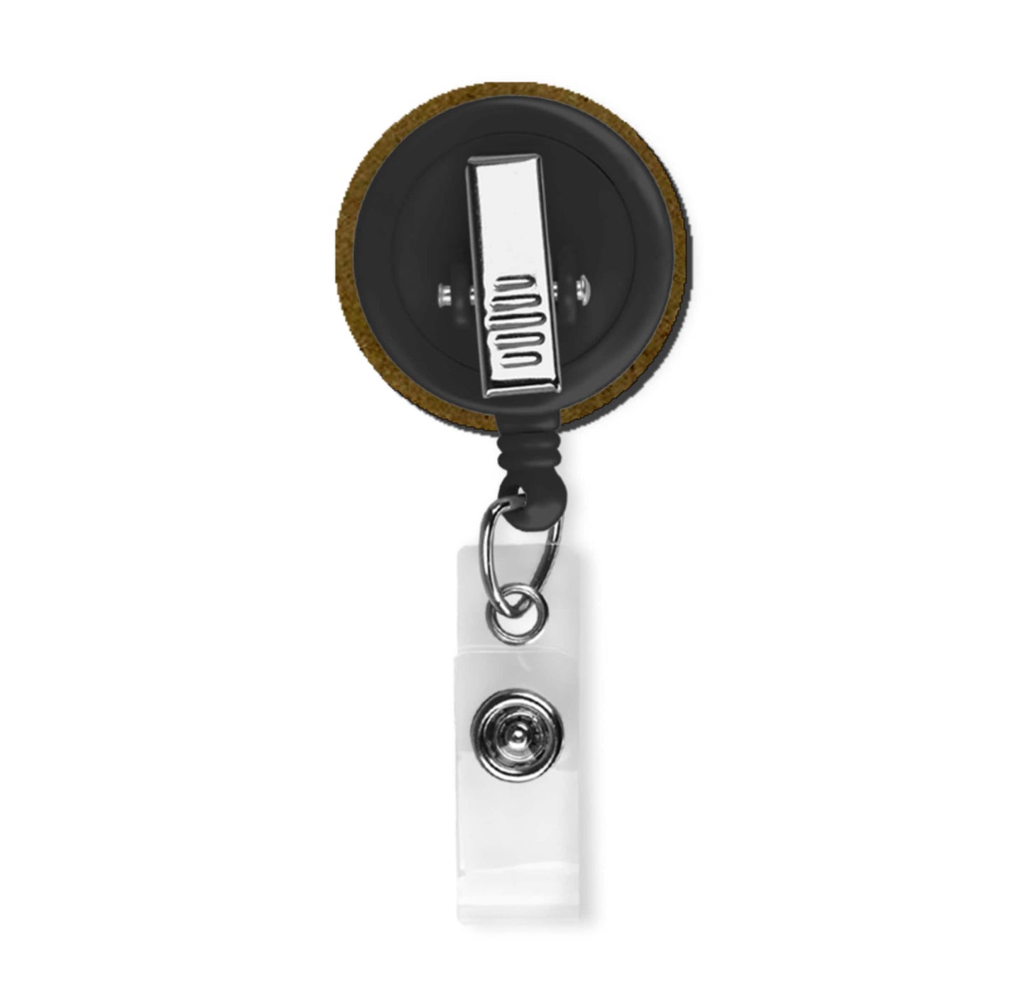 PinkPolish Design Badge Reels & Lanyards "Going Nuts" Retractable Badge Reel