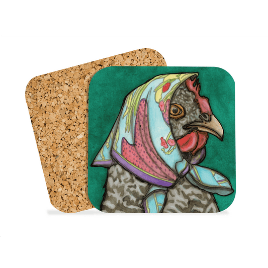 PinkPolish Design Coasters "Grandma Barred" Drink Coaster