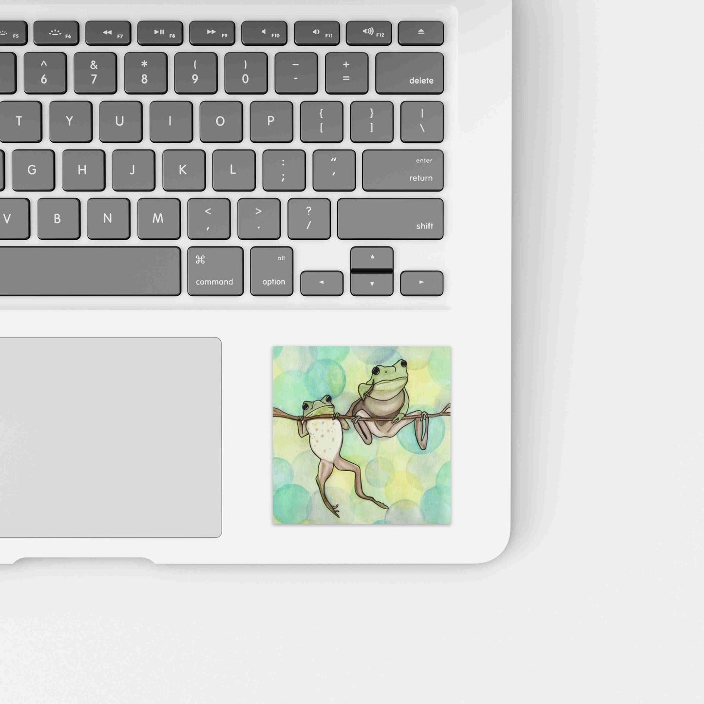 PinkPolish Design Stickers "Hanging Out" Square Vinyl Sticker