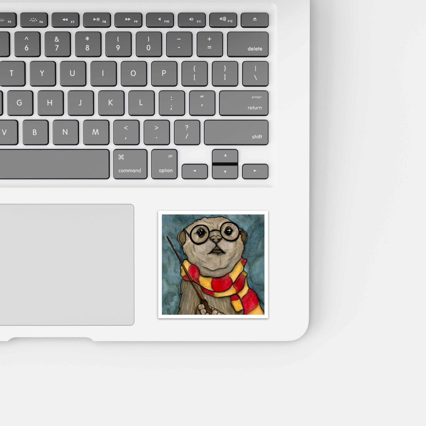 PinkPolish Design Stickers "Harry Otter" Vinyl Square Sticker