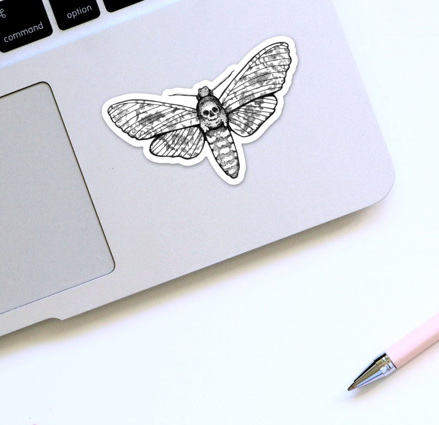 PinkPolish Design Stickers "Hawkmoth" Vinyl Die Cut Sticker