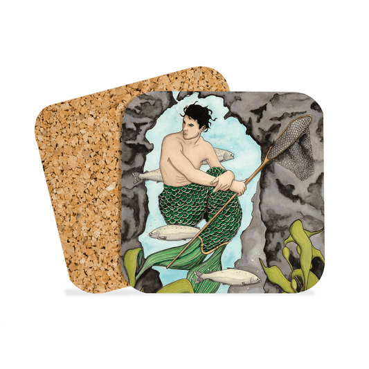 PinkPolish Design Coasters "He's a Catch" Drink Coaster