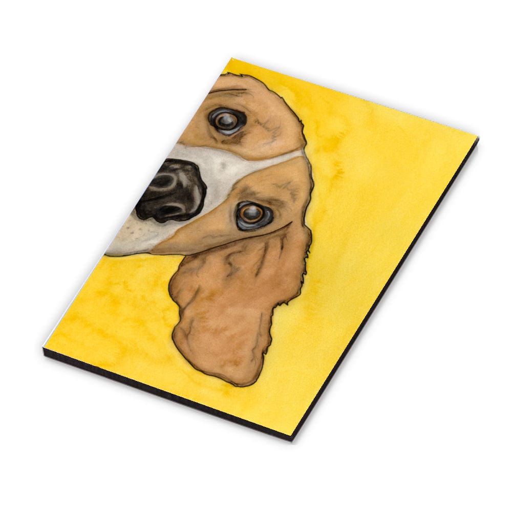 PinkPolish Design Magnets "Hi There" Wood Refrigerator Magnet