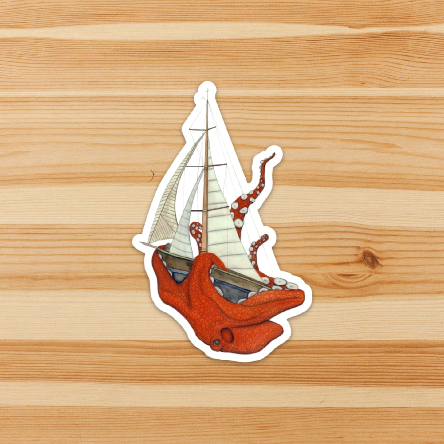 PinkPolish Design Stickers "Hug" Vinyl Die Cut Sticker