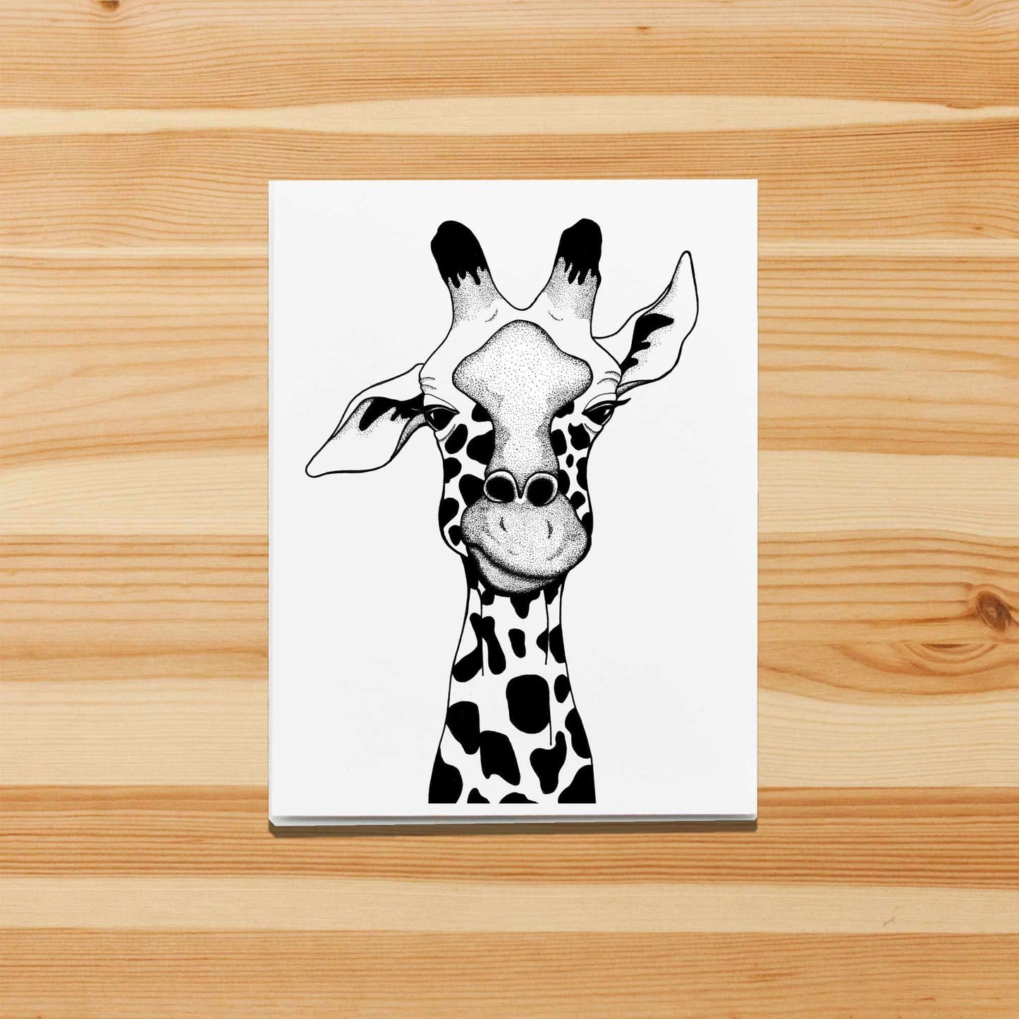 PinkPolish Design Note Cards "Irritated" Handmade Notecard