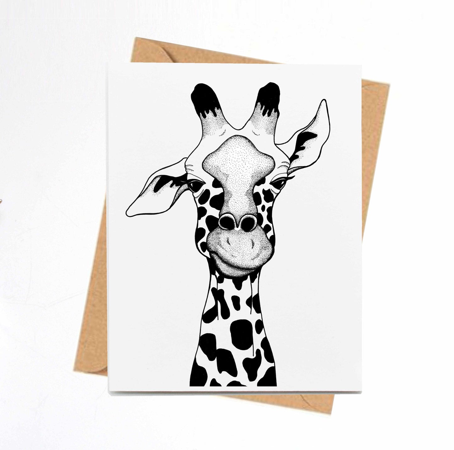 PinkPolish Design Note Cards "Irritated" Handmade Notecard