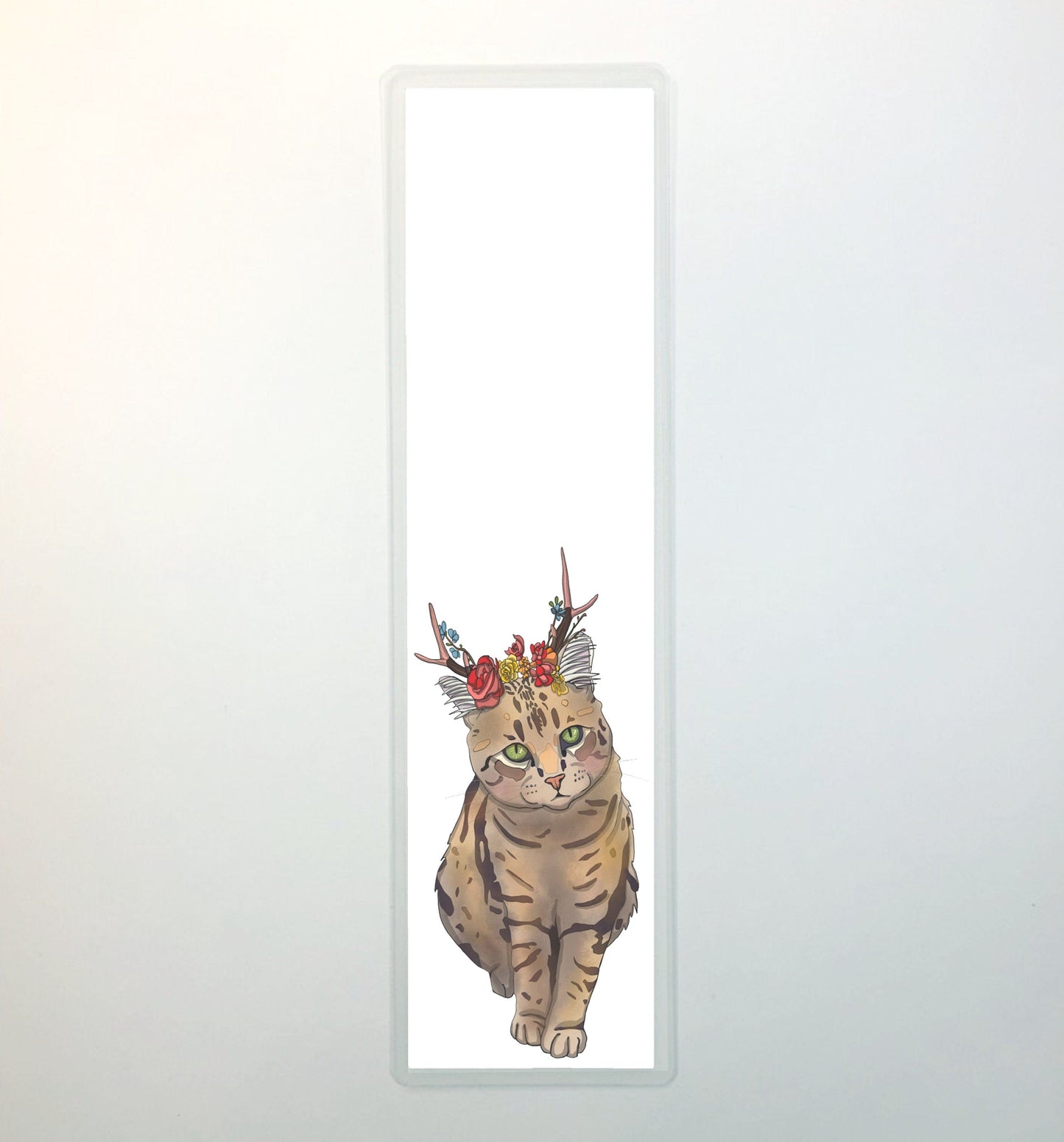 PinkPolish Design Bookmarks "Jackalope" 2-Sided Bookmark