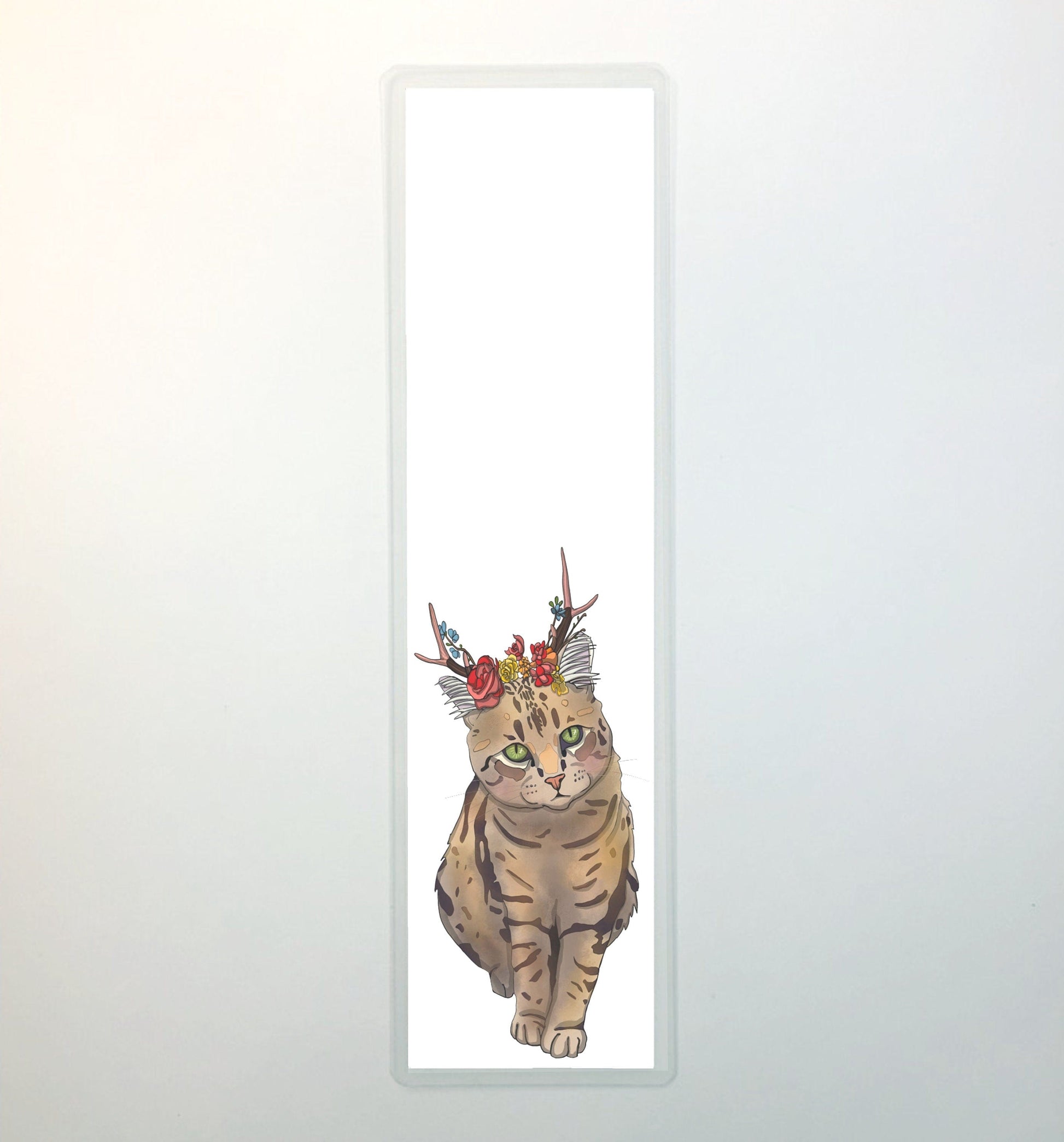 PinkPolish Design Bookmarks "Jackalope" 2-Sided Bookmark
