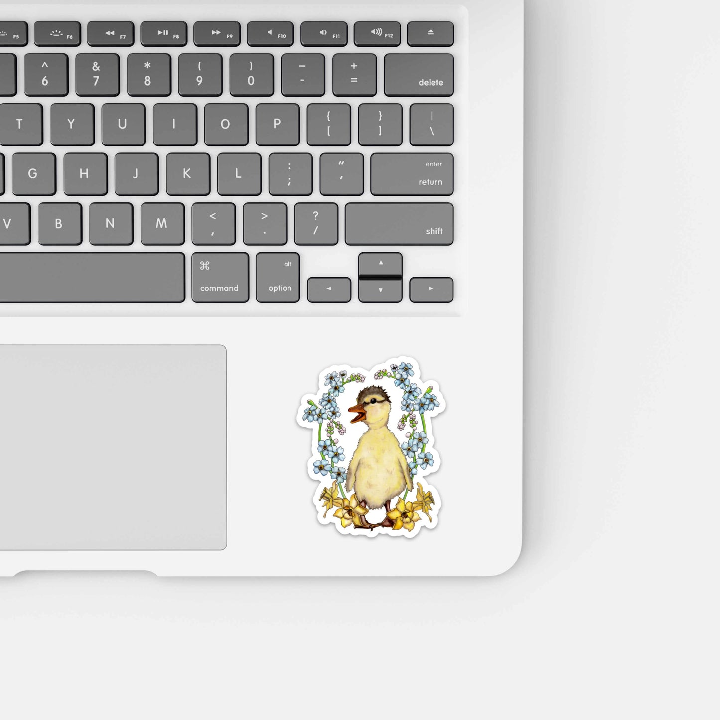 PinkPolish Design Stickers "Just Ducky" Vinyl Die Cut Sticker