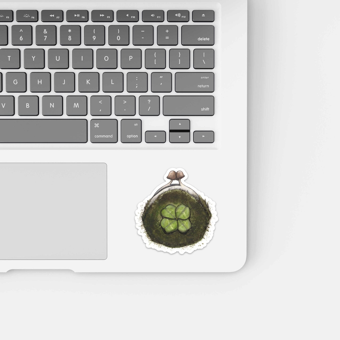 PinkPolish Design Stickers "Lucky Coin Purse" Vinyl Die Cut Sticker