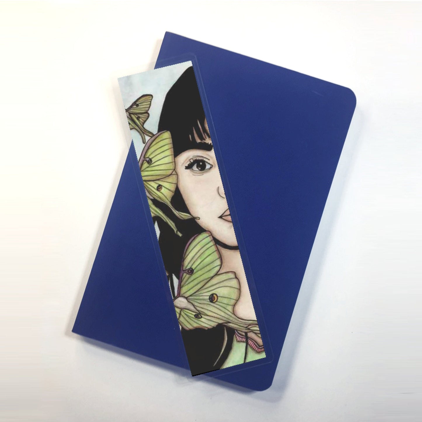 PinkPolish Design Bookmarks "Luna" 2-Sided Bookmark