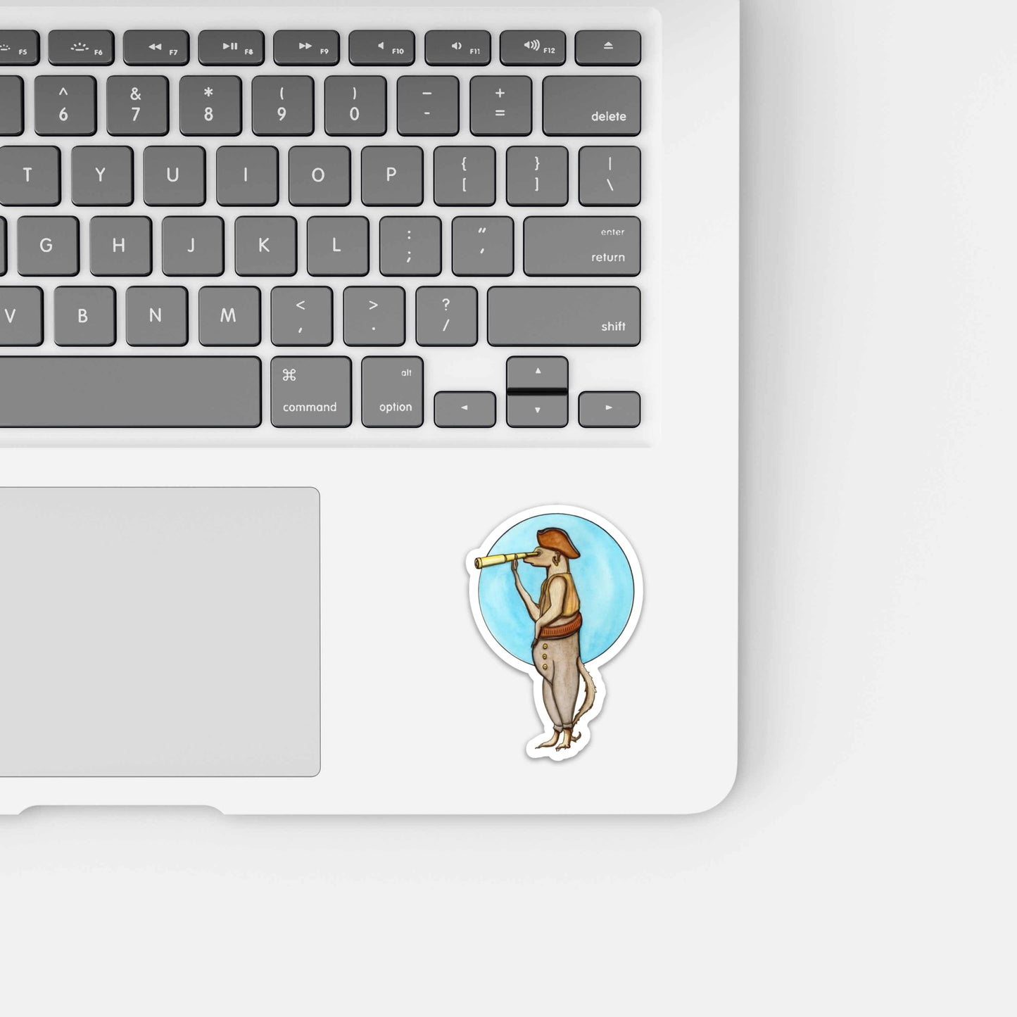 PinkPolish Design Stickers "Meerkat Lookout" Die Cut Vinyl Sticker