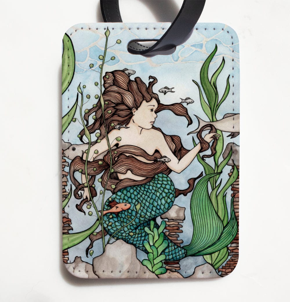 PinkPolish Design Luggage Tag Mermaid Cove Luggage Tag