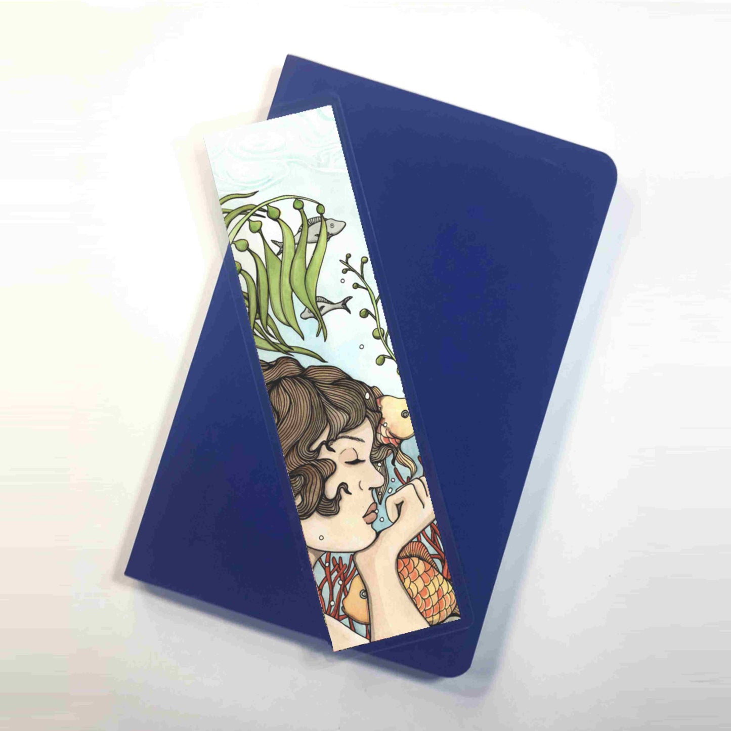 PinkPolish Design Bookmarks "Mermaid Daydream" 2-Sided Bookmark