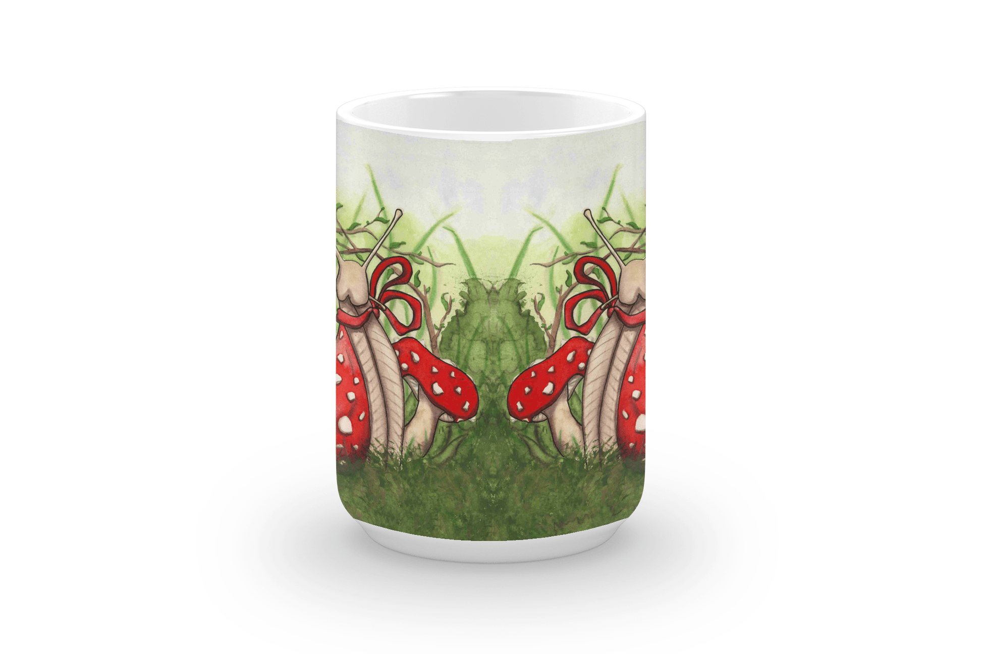 PinkPolish Design Coasters "Ms. Fantabulous Snail" 15oz Mug