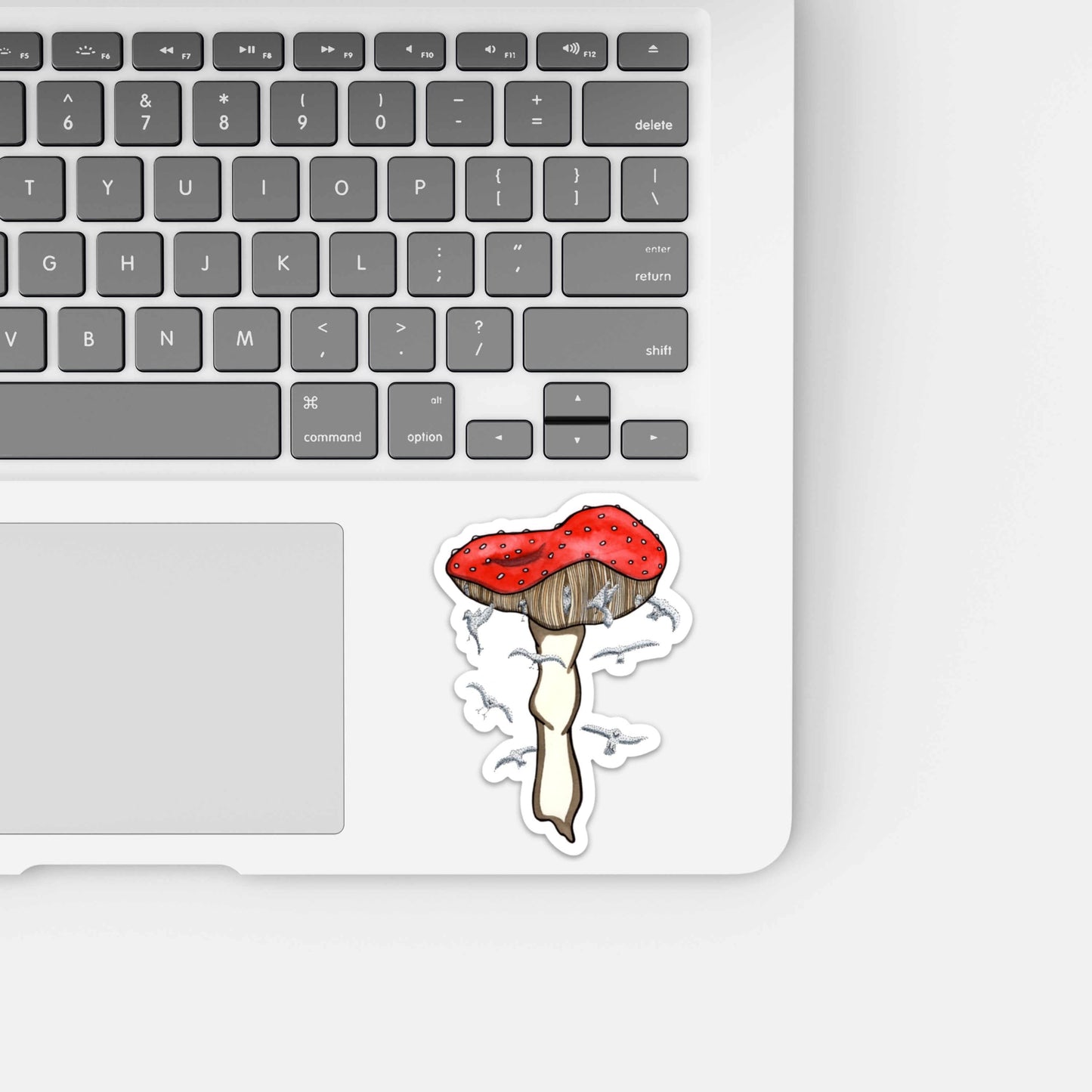 PinkPolish Design Stickers "Mushroom Magic" Vinyl Die Cut Sticker