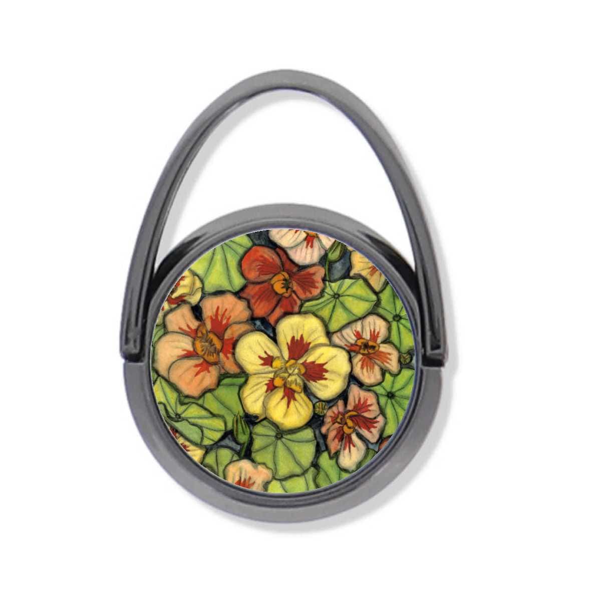 PinkPolish Design Mobile Phone Stands "Nasturtium" Ring Style Phone Grip & Stand