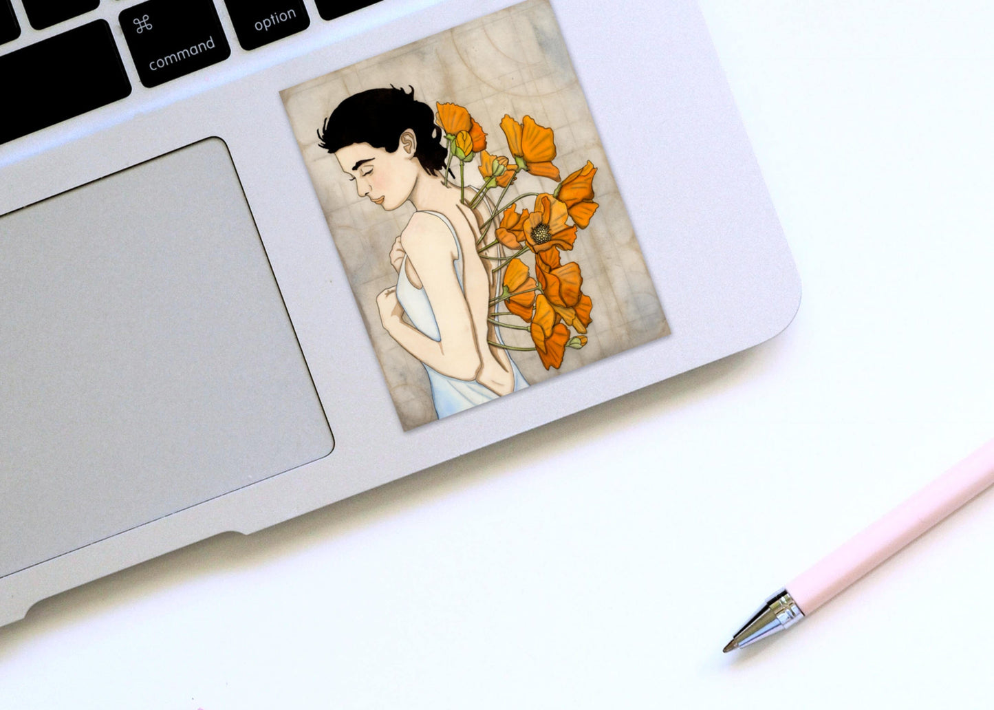 PinkPolish Design Stickers "New Growth" Vinyl Die Cut Sticker