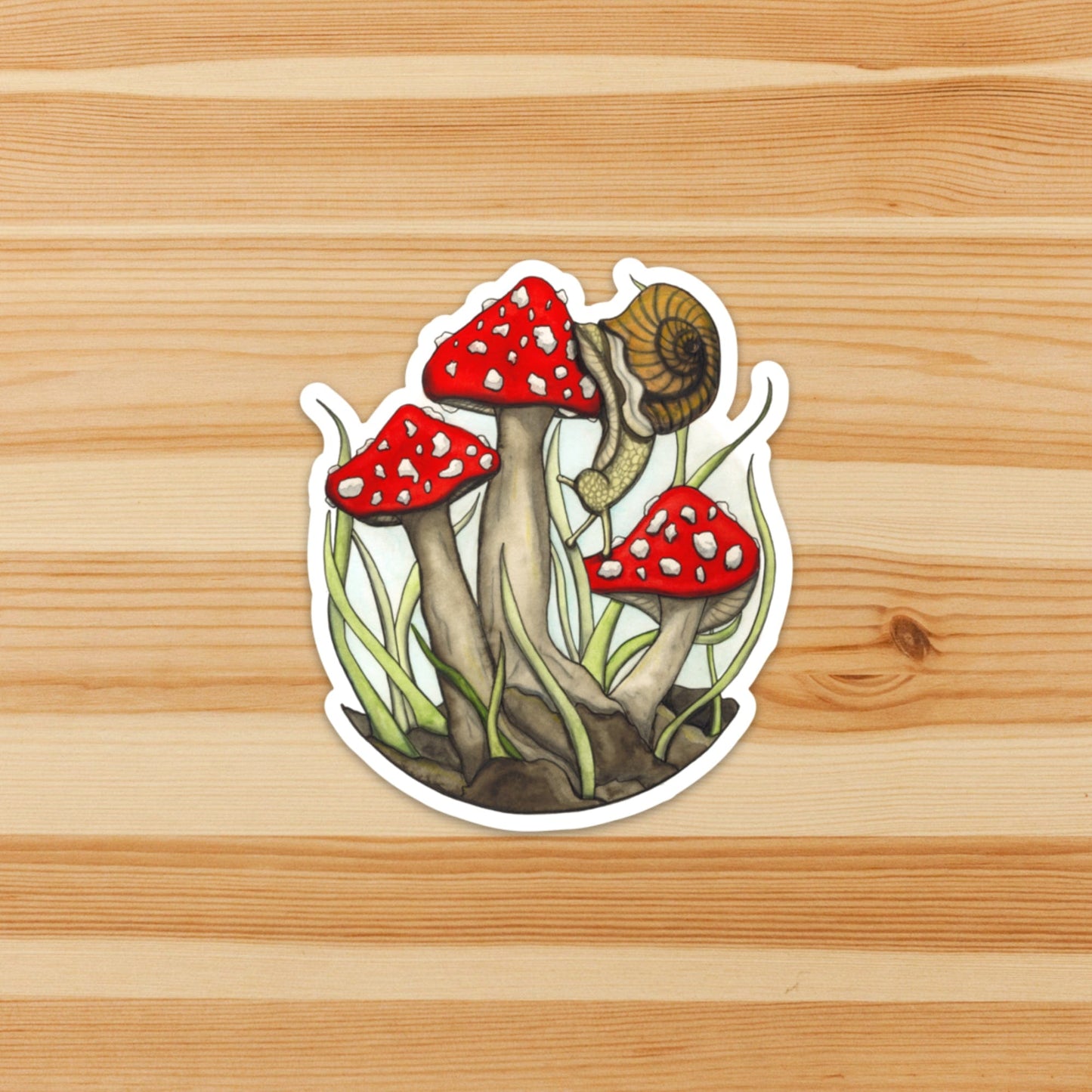 PinkPolish Design Stickers "Perspective" Vinyl Die Cut Sticker
