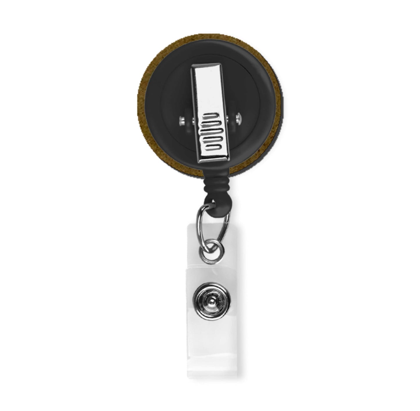 PinkPolish Design Badge Reels & Lanyards "Precarious" Retractable Badge Reel