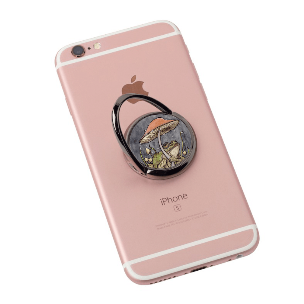 PinkPolish Design Mobile Phone Stands "Rainy Day" Ring Style Phone Grip & Stand