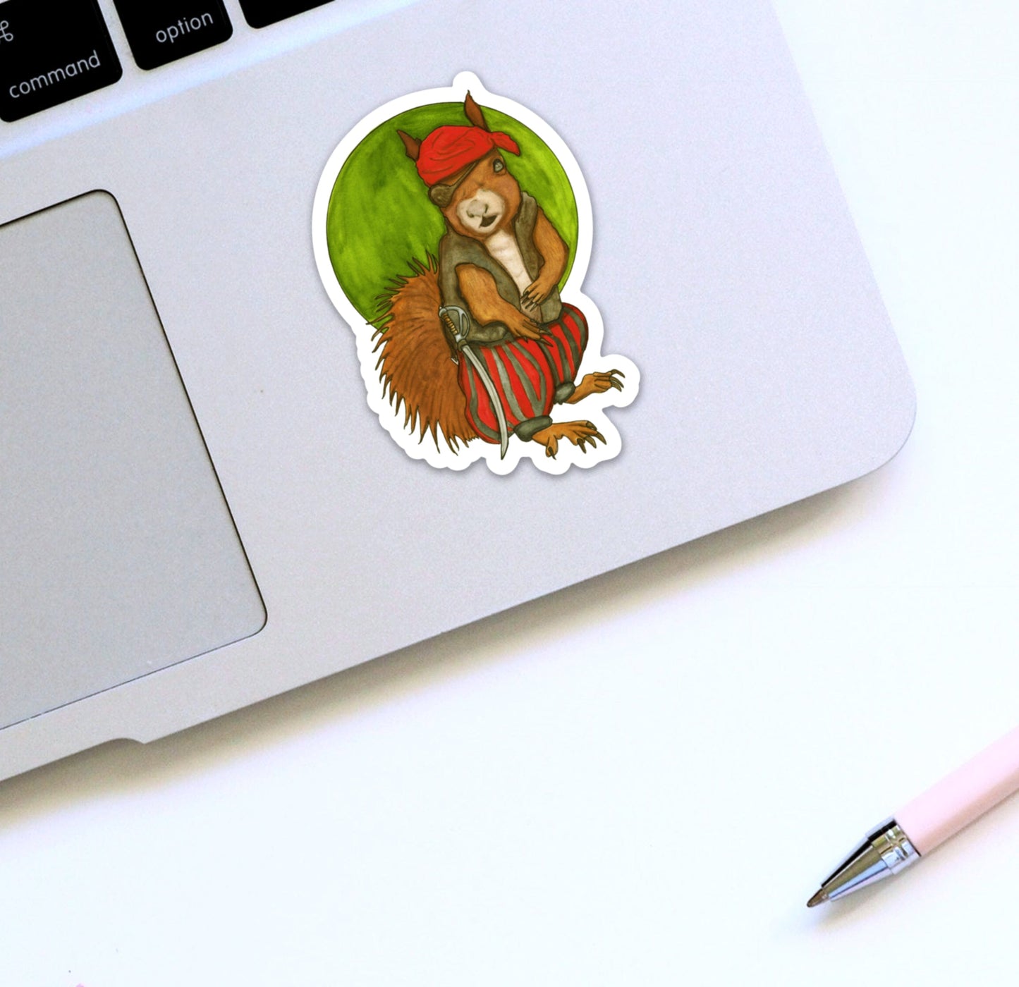 PinkPolish Design Stickers "Rapscallion" Die Cut Vinyl Sticker