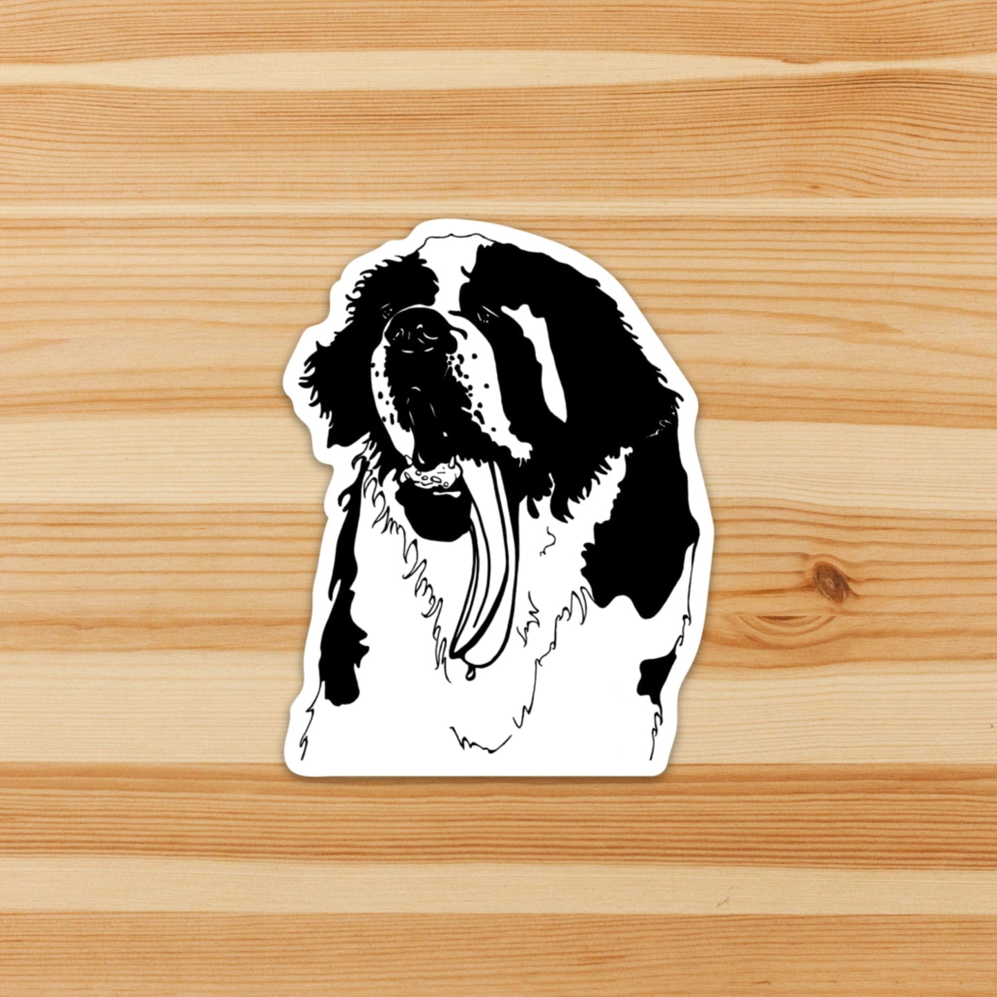 PinkPolish Design Stickers "Saint Feeling the Heat" Vinyl Die Cut Sticker